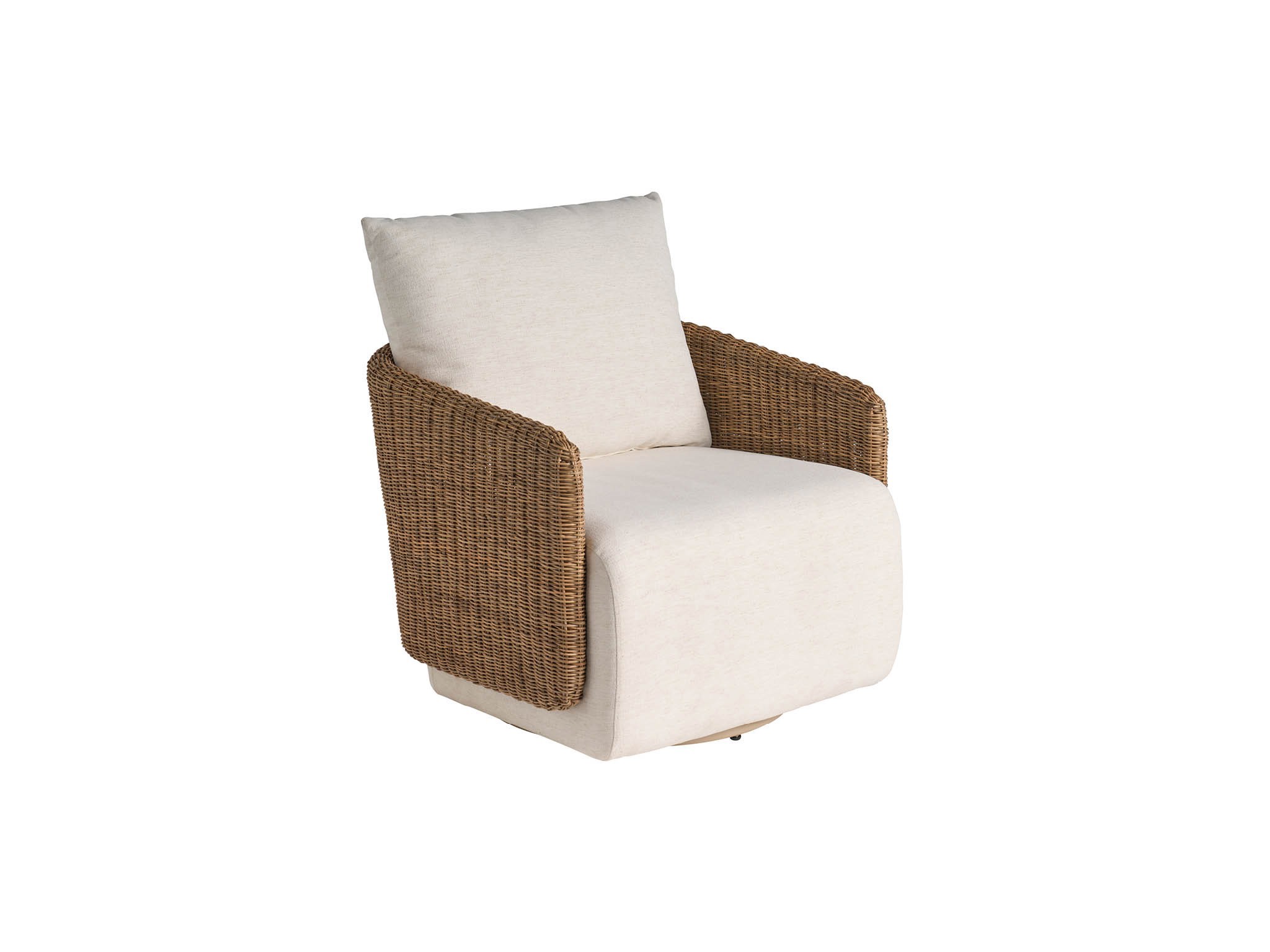 Enzo Swivel Chair - Silo with a white background