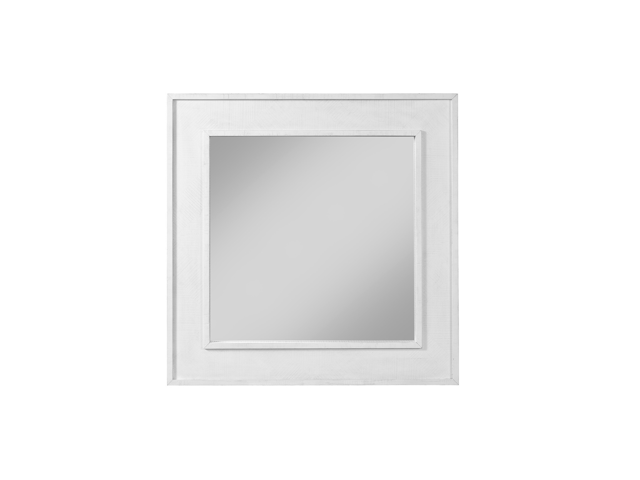 Square Mirror - Silo with a white background