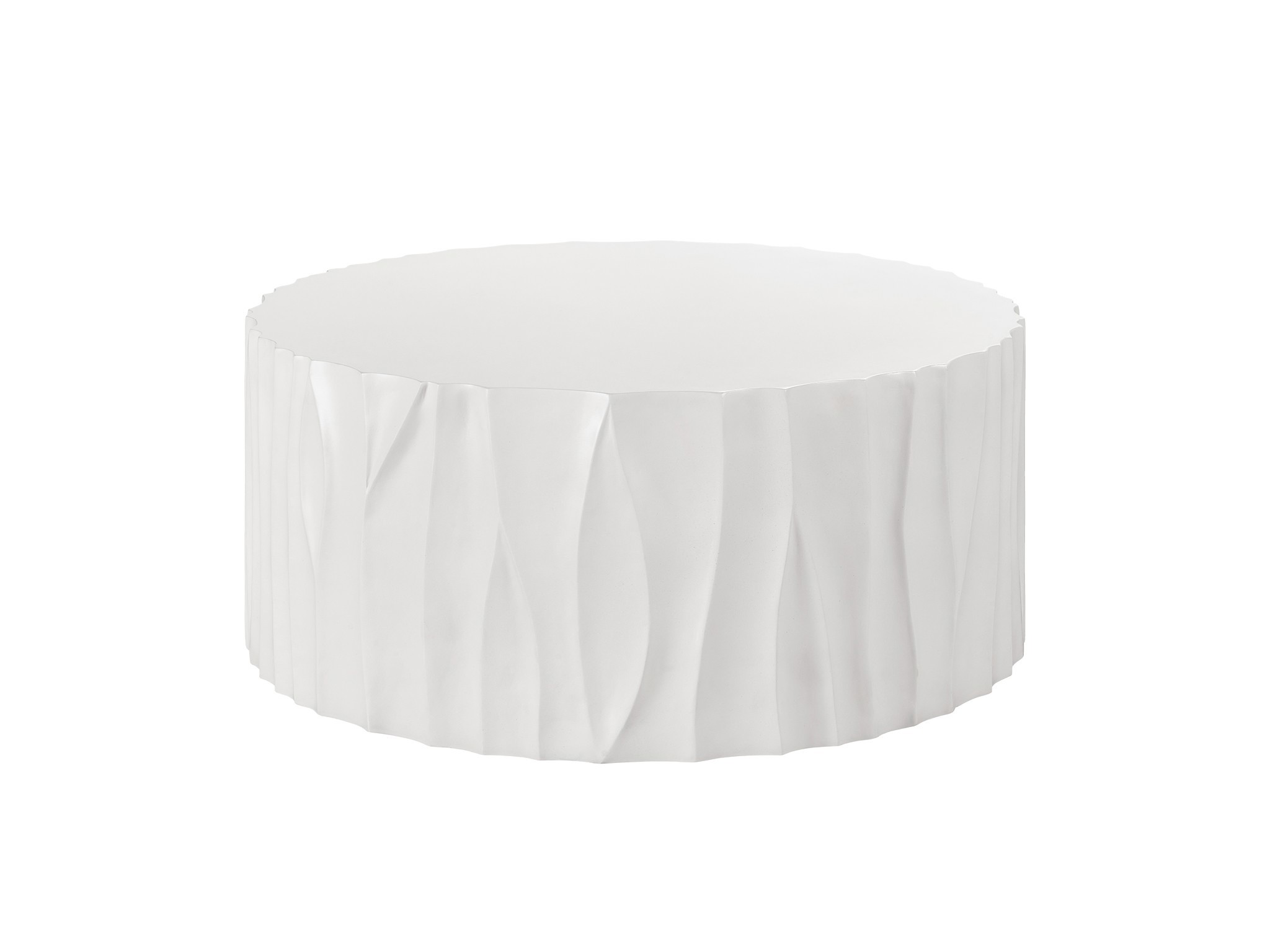 Geneva Round Cocktail Table - Silo with a white background
