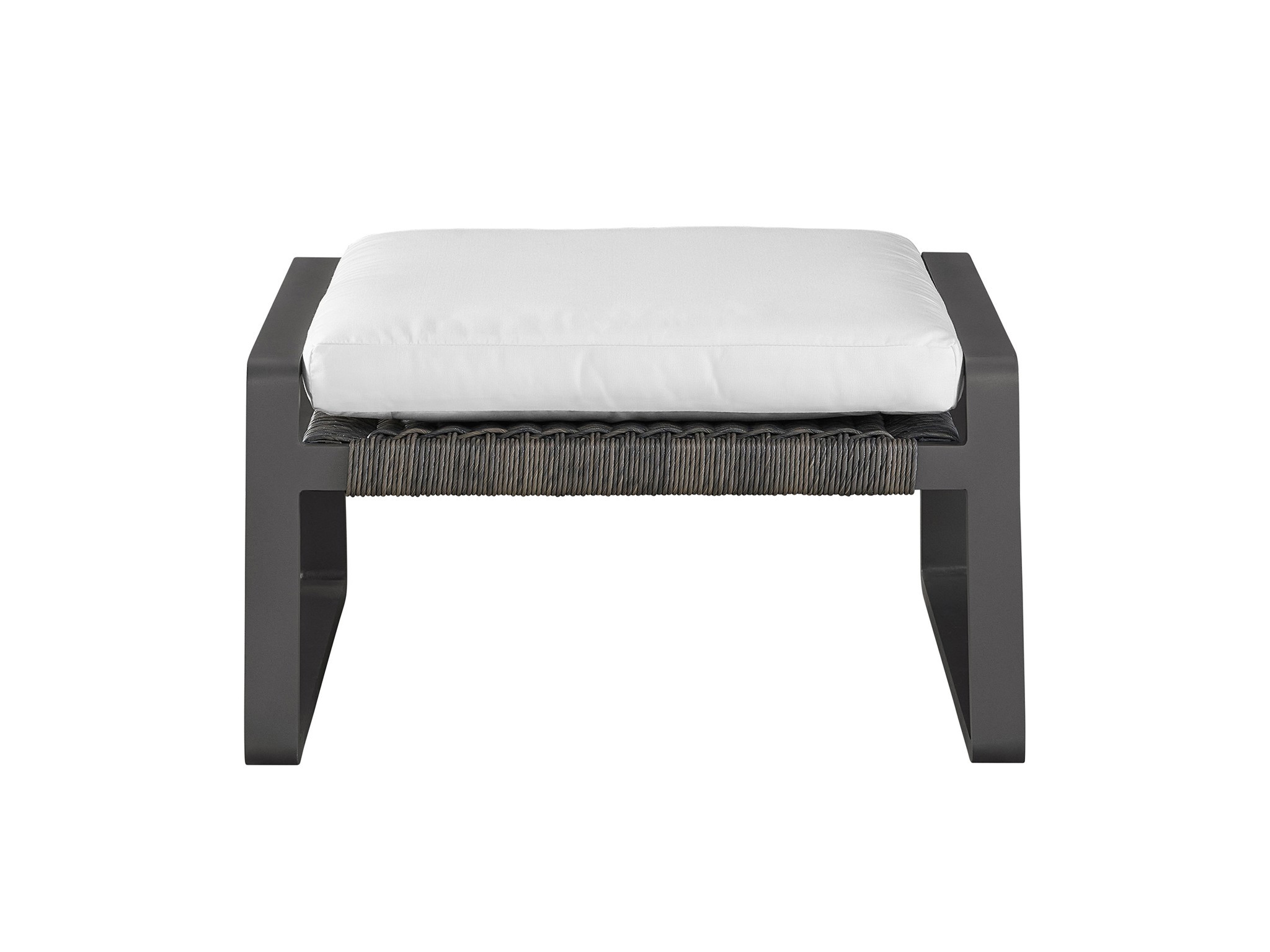 San Clemente Ottoman - Silo with a white background