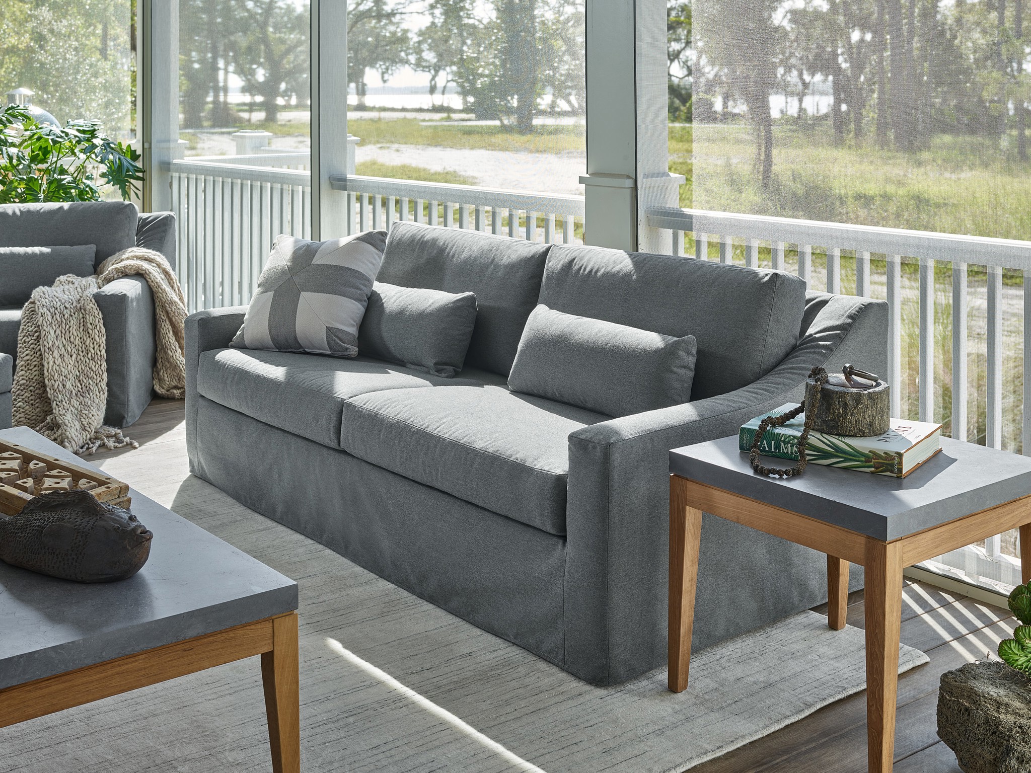 Brooke Sofa 84 Outdoor - Special Order - Multiple item room scene