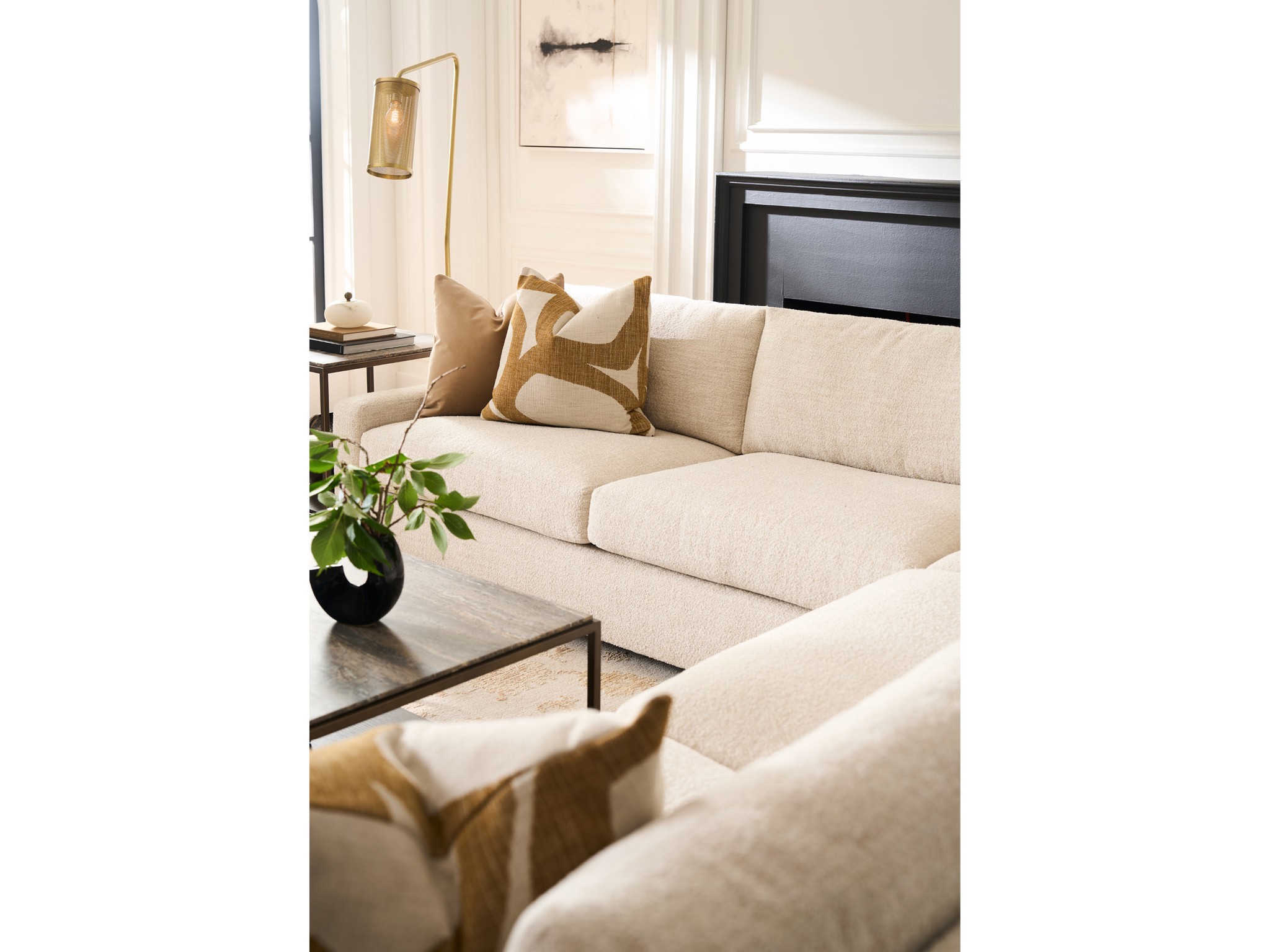 Brooke Sectional - Special Order - Multiple item room scene