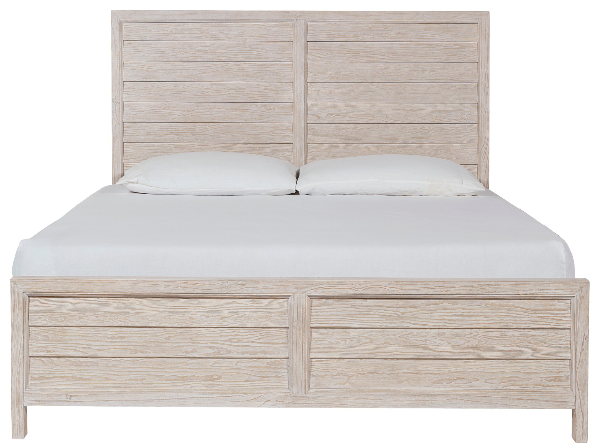 Getaway Panel King Bed - Silo with a white background