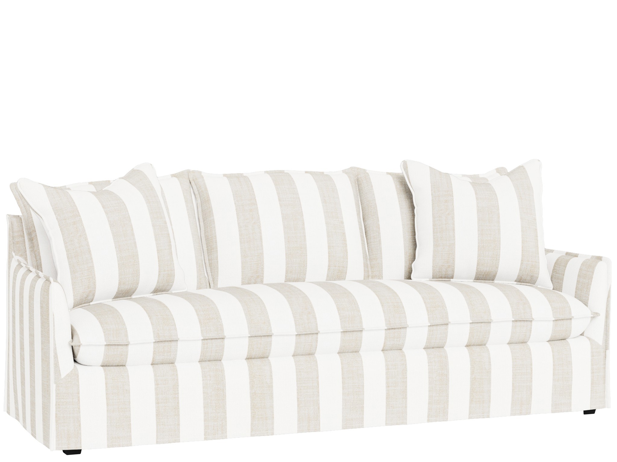 Siesta Key Outdoor Slipcover Sofa - Special Order - Silo with a white background