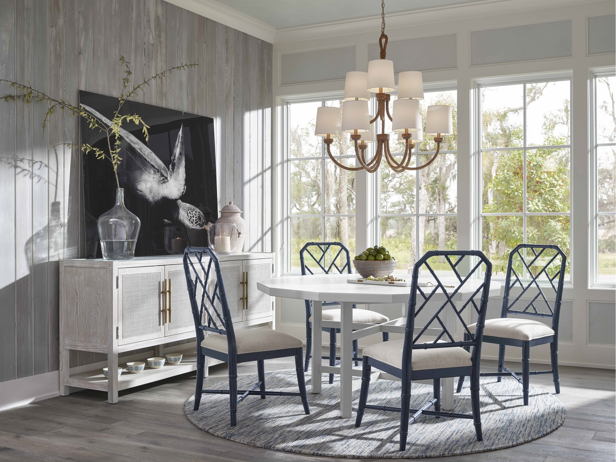 Hanalei Bay Side Chair - Multiple item room scene
