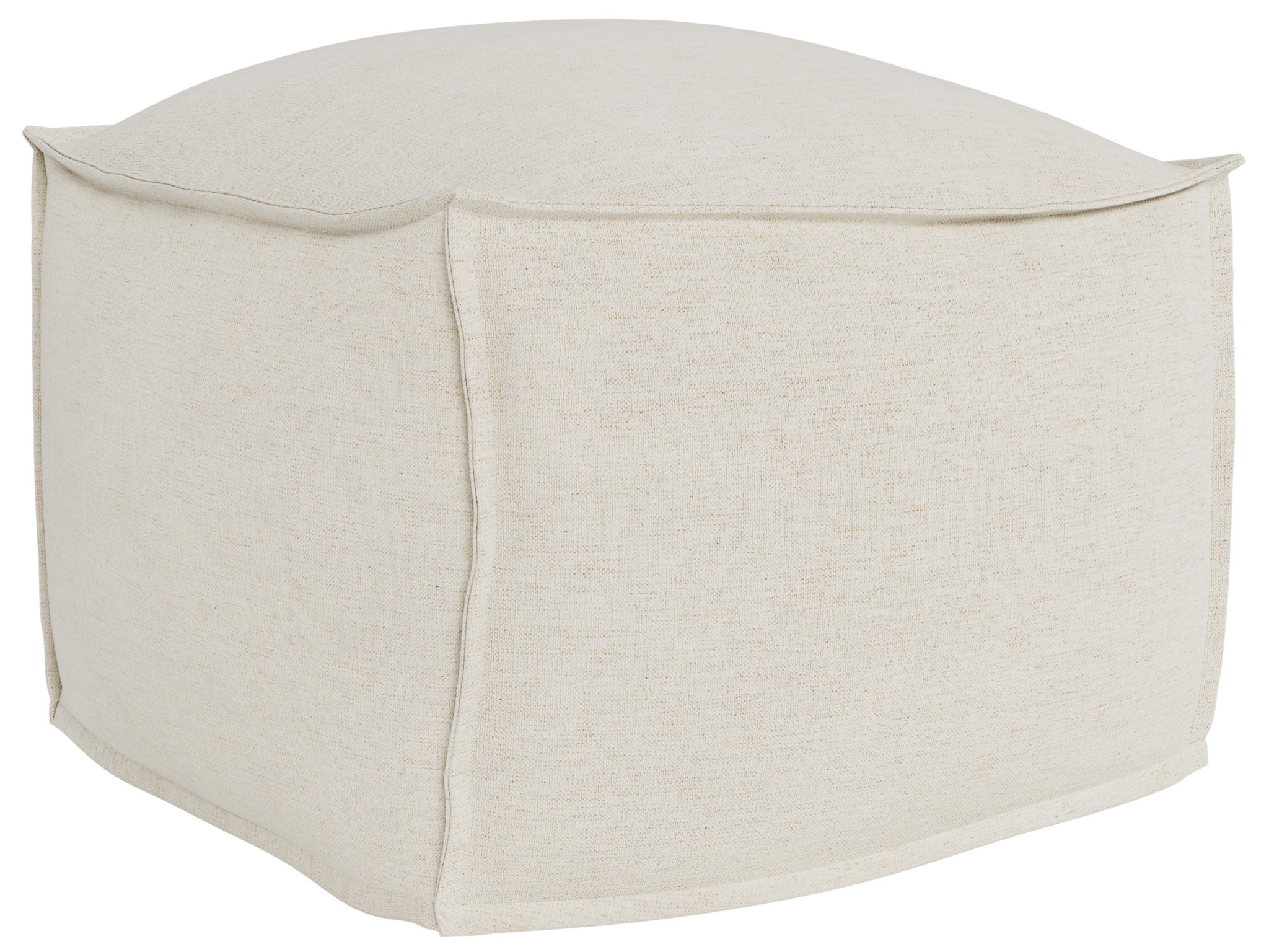 Bottega Ottoman Pouf - Special Order - Silo with a white background