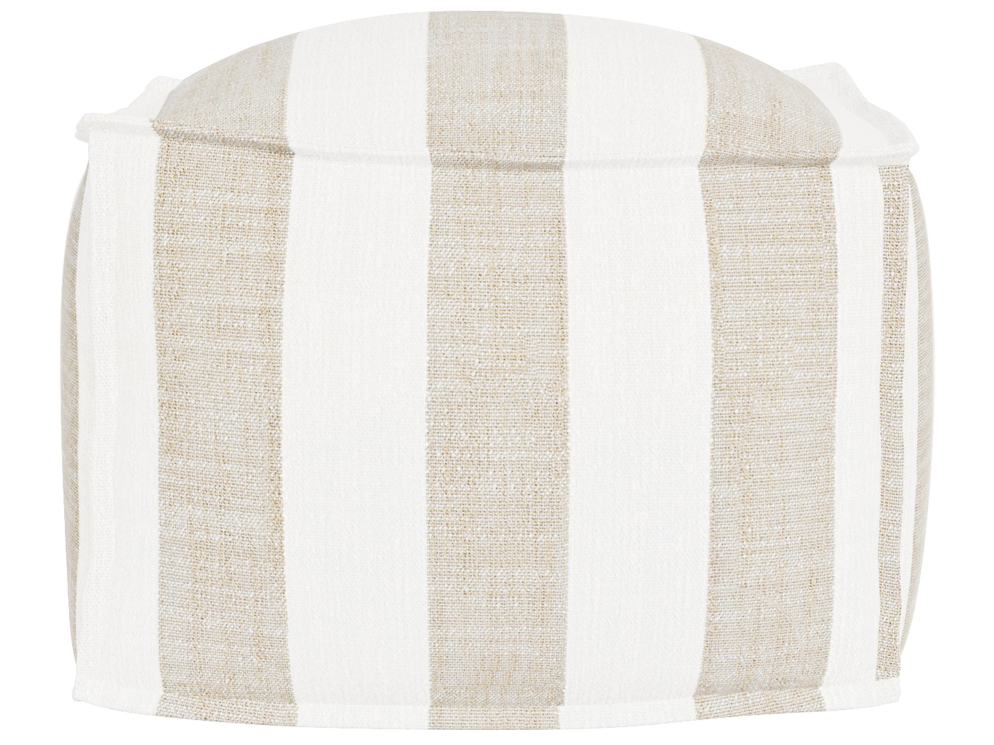 Bottega Outdoor Ottoman - Special Order - Silo with a white background