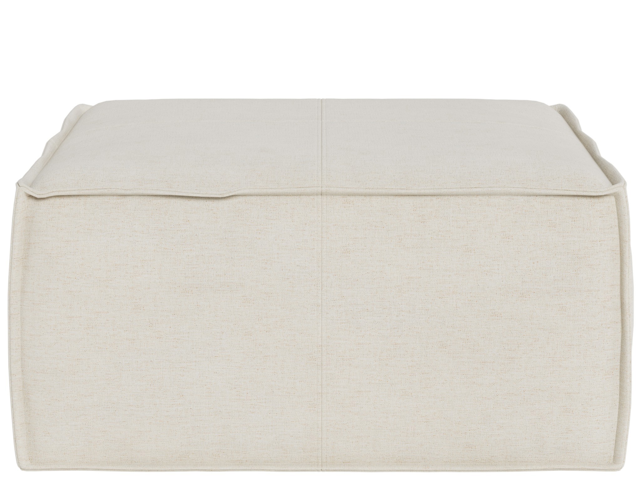 Bottega Pouf Ottoman Large-Special Order - Silo with a white background