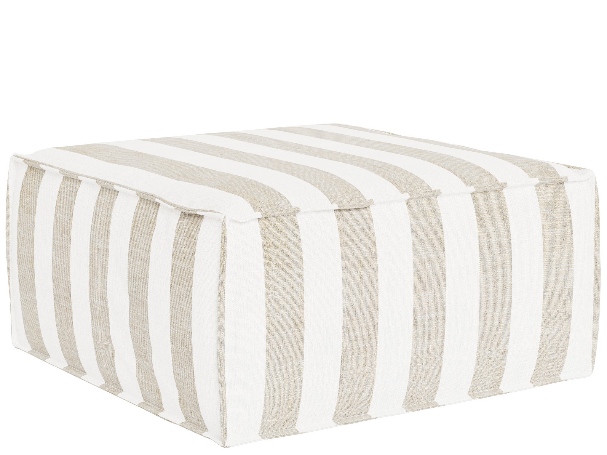 Bottega Ottoman Large Outdoor - Special Order - Silo with a white background