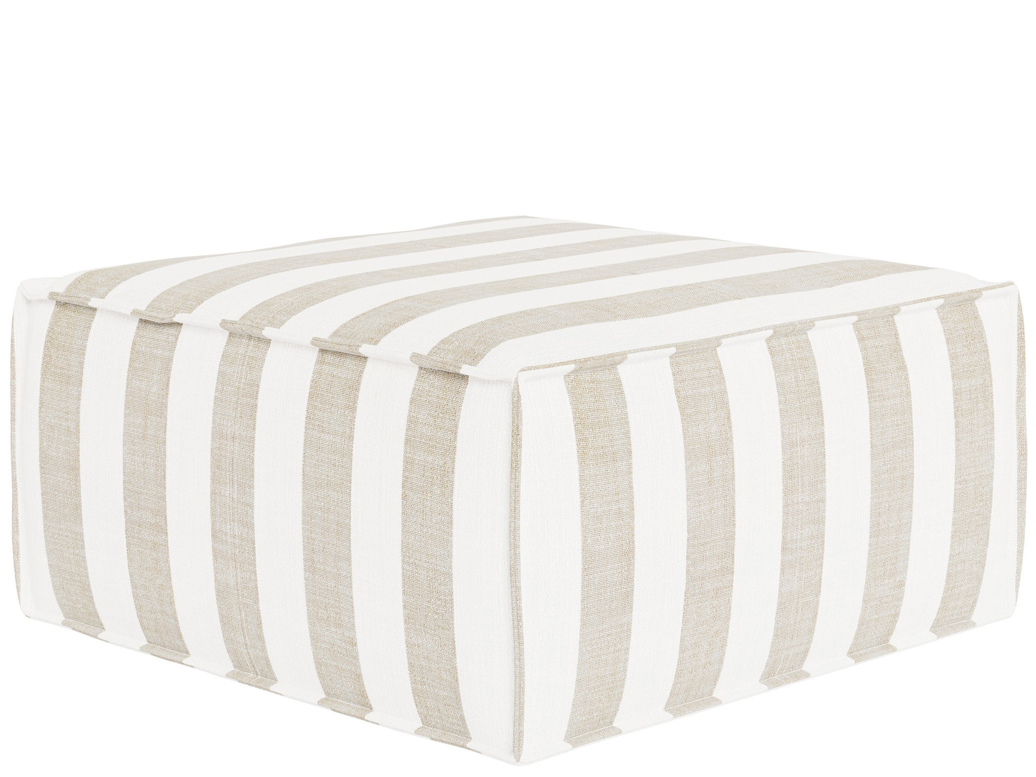 Bottega Ottoman Large Outdoor - Special Order - Silo with a white background
