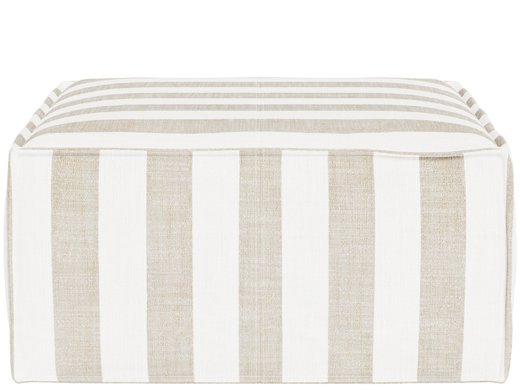 Bottega Ottoman Large Outdoor - Special Order - Silo with a white background