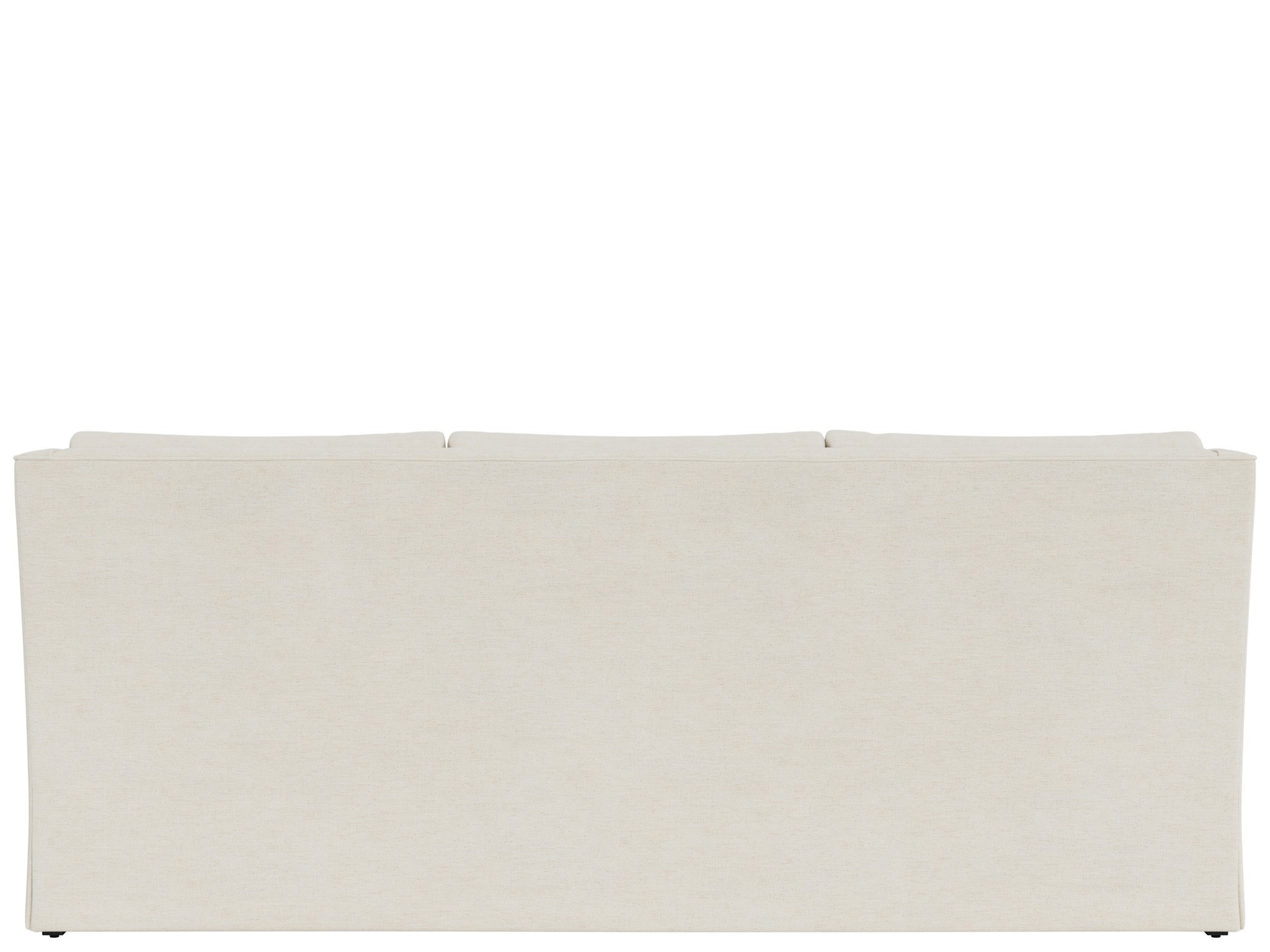 Hudson Skirted Sofa - Silo with a white background