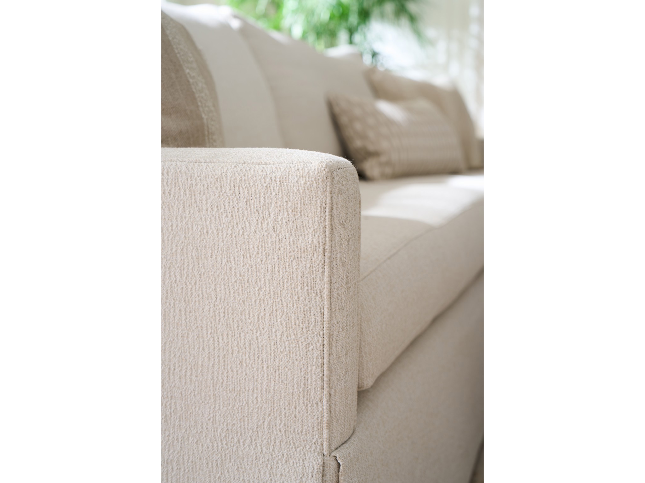 Hudson Skirted Sofa 80 - Special Order - Multiple item room scene