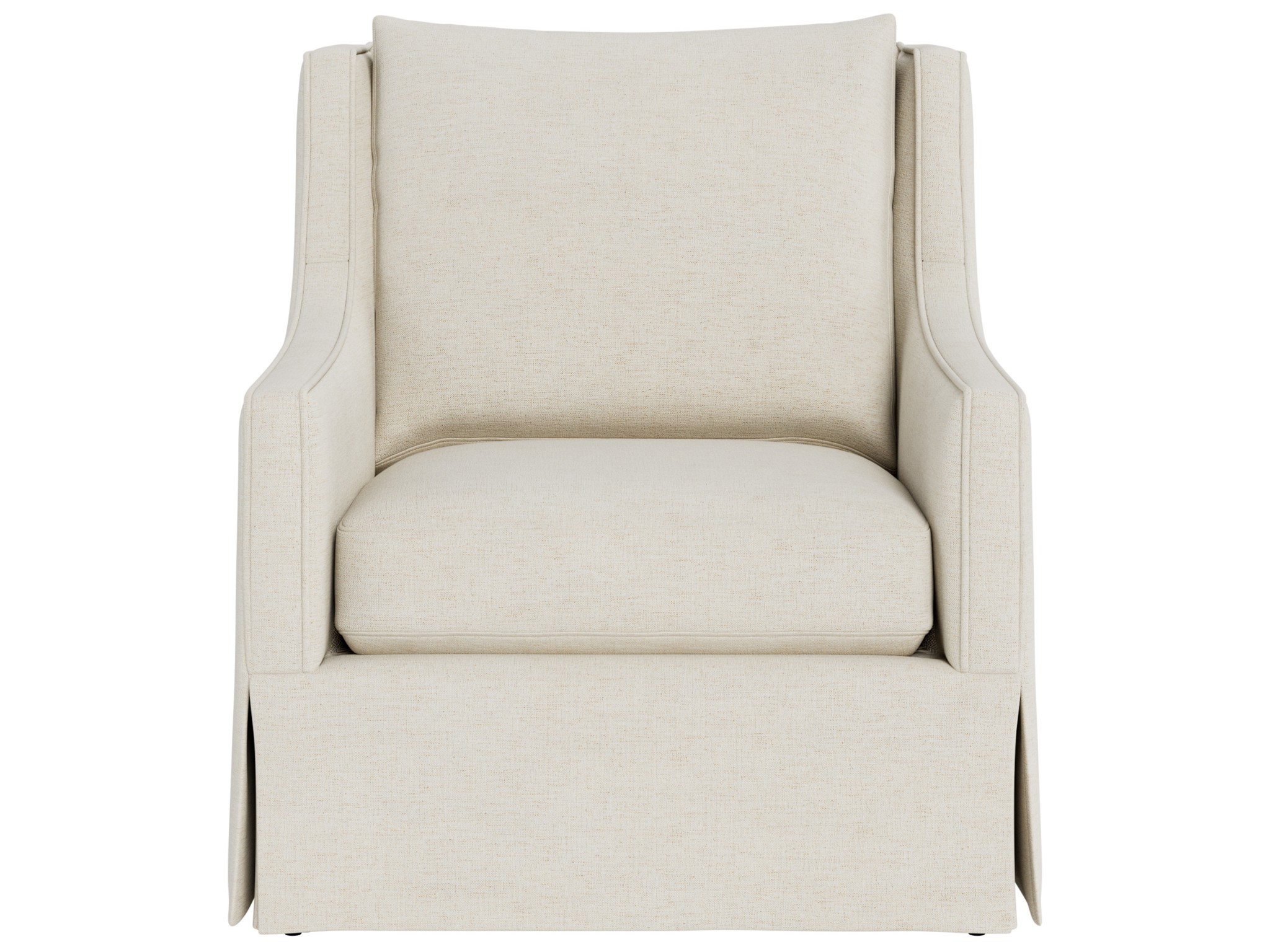 Hudson Skirted Petite Chair- Special Order - Silo with a white background