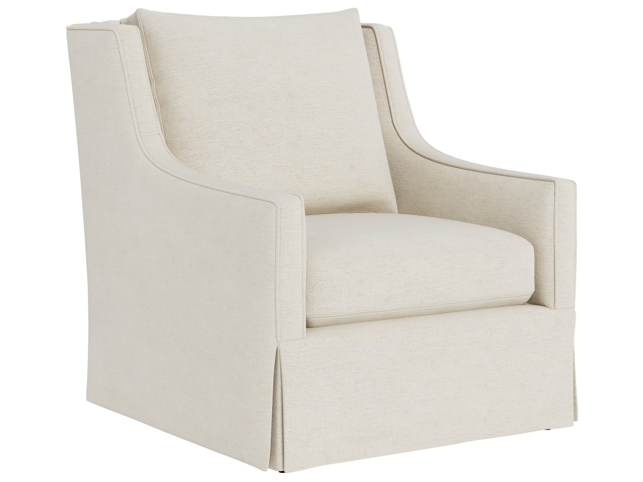 Hudson Skirted Petite Chair- Special Order - Silo with a white background
