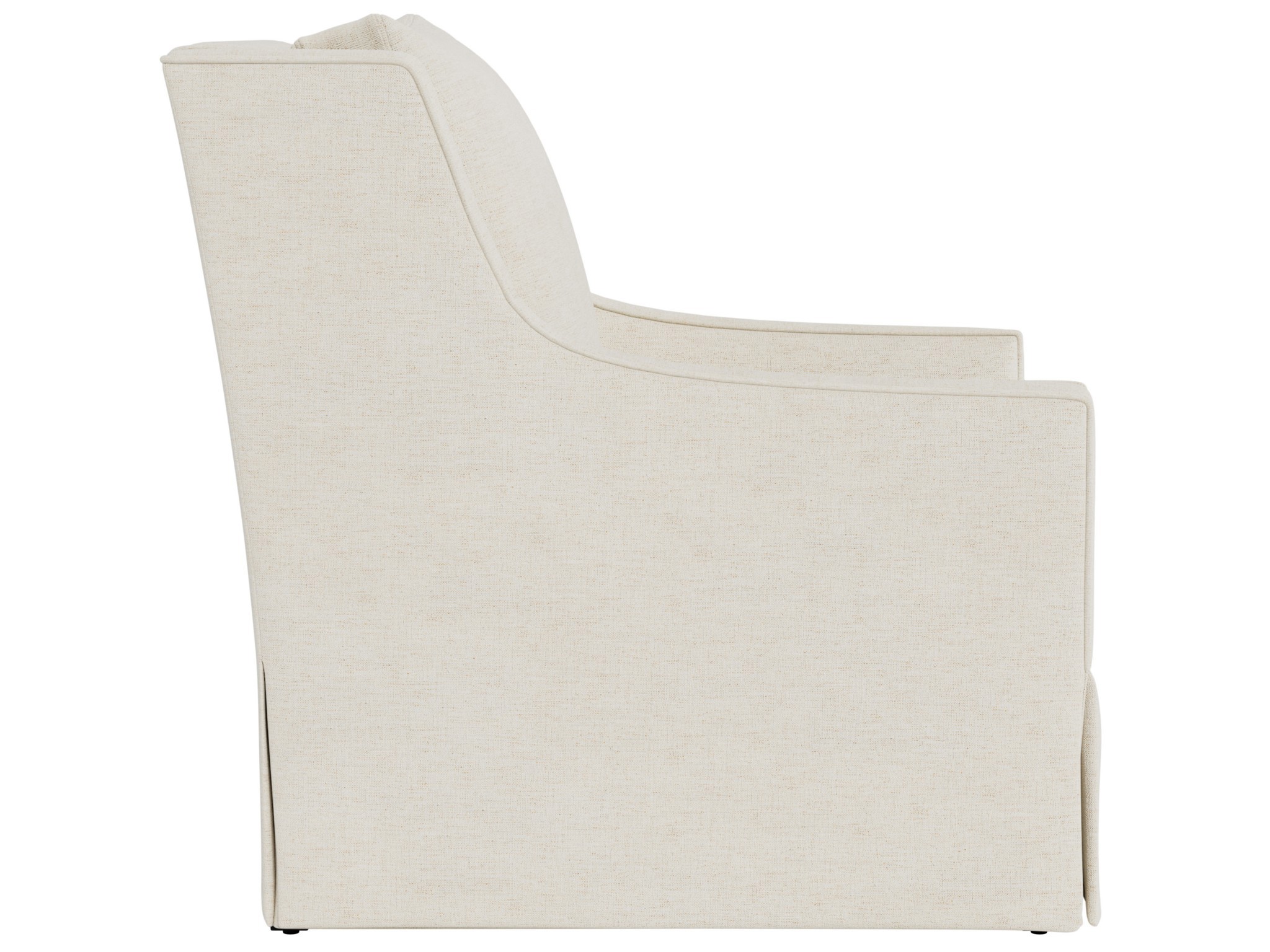 Hudson Skirted Petite Chair- Special Order - Silo with a white background