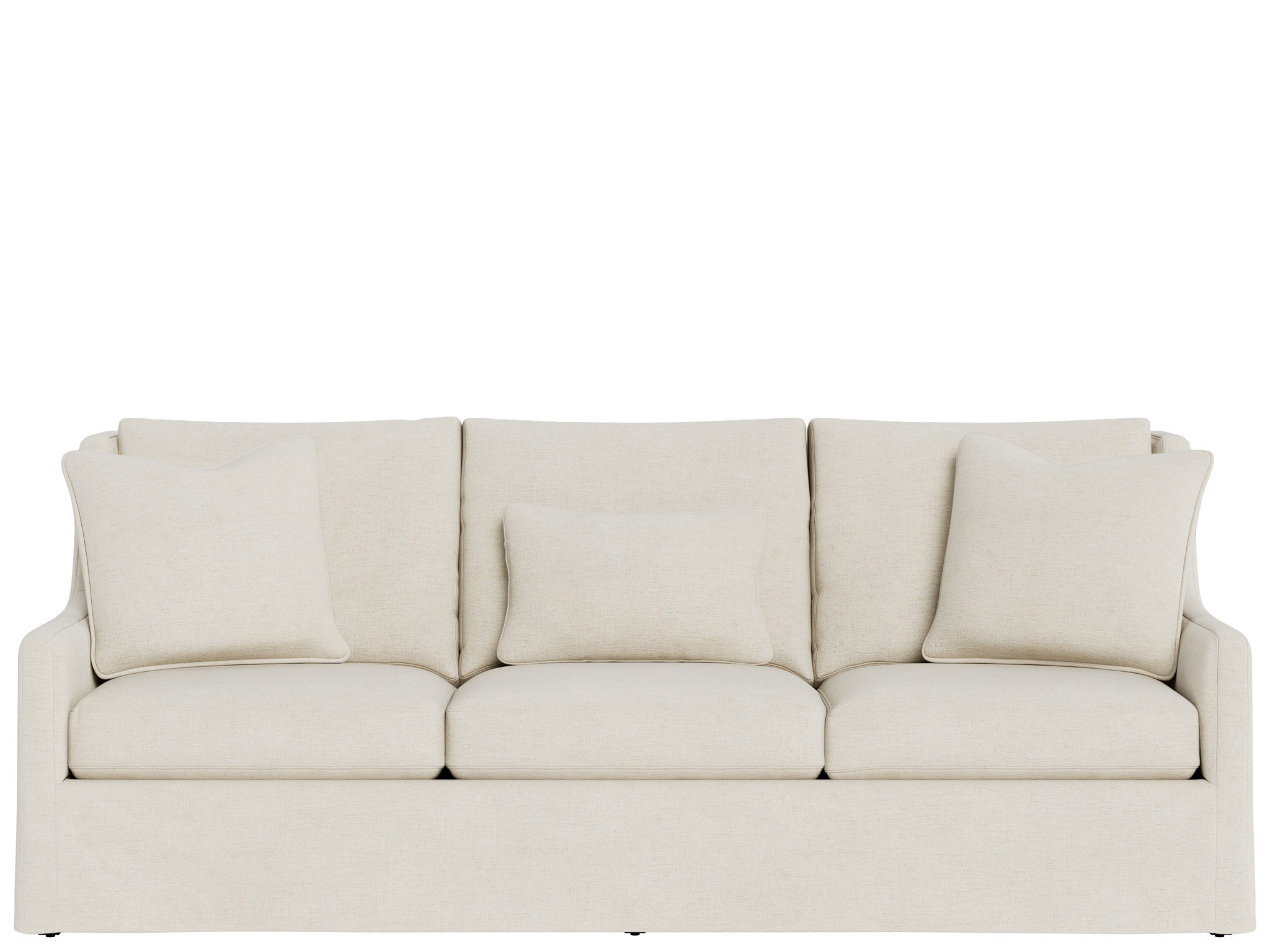 Hudson Slipcover Sofa 93 -Special Order - Silo with a white background
