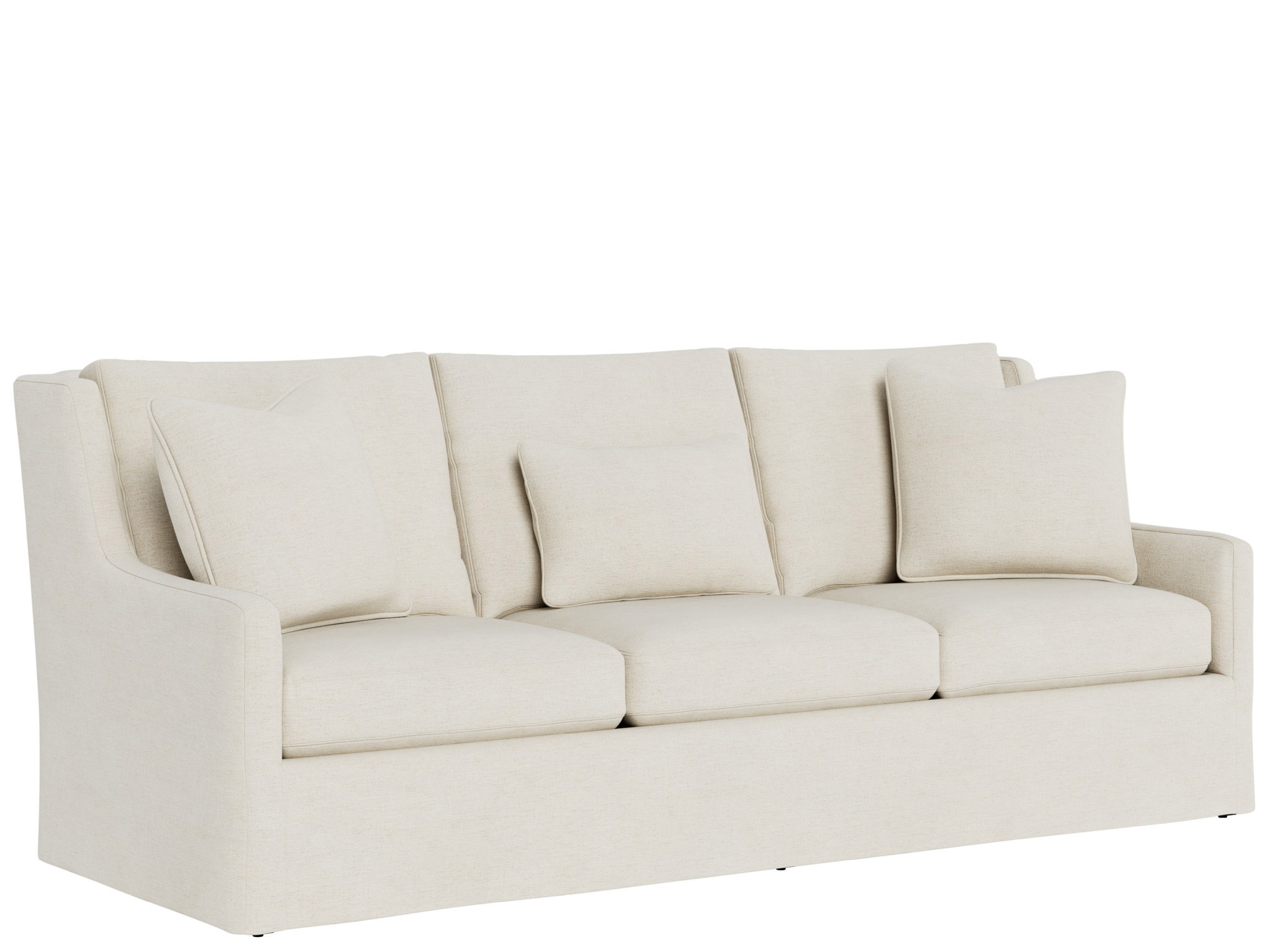 Hudson Slipcover Sofa 93 -Special Order - Silo with a white background