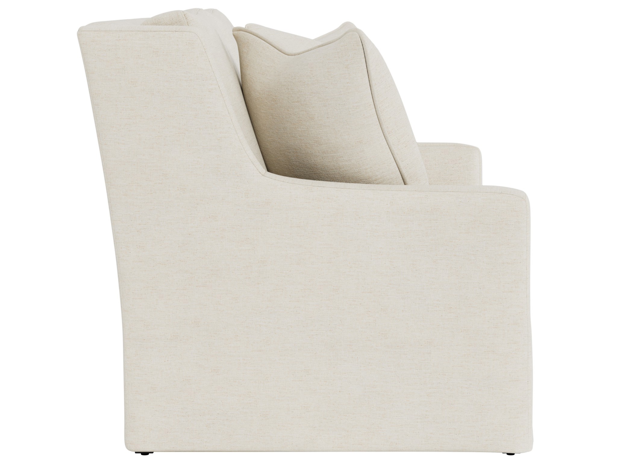 Hudson Slipcover Loveseat -Special Order - Silo with a white background
