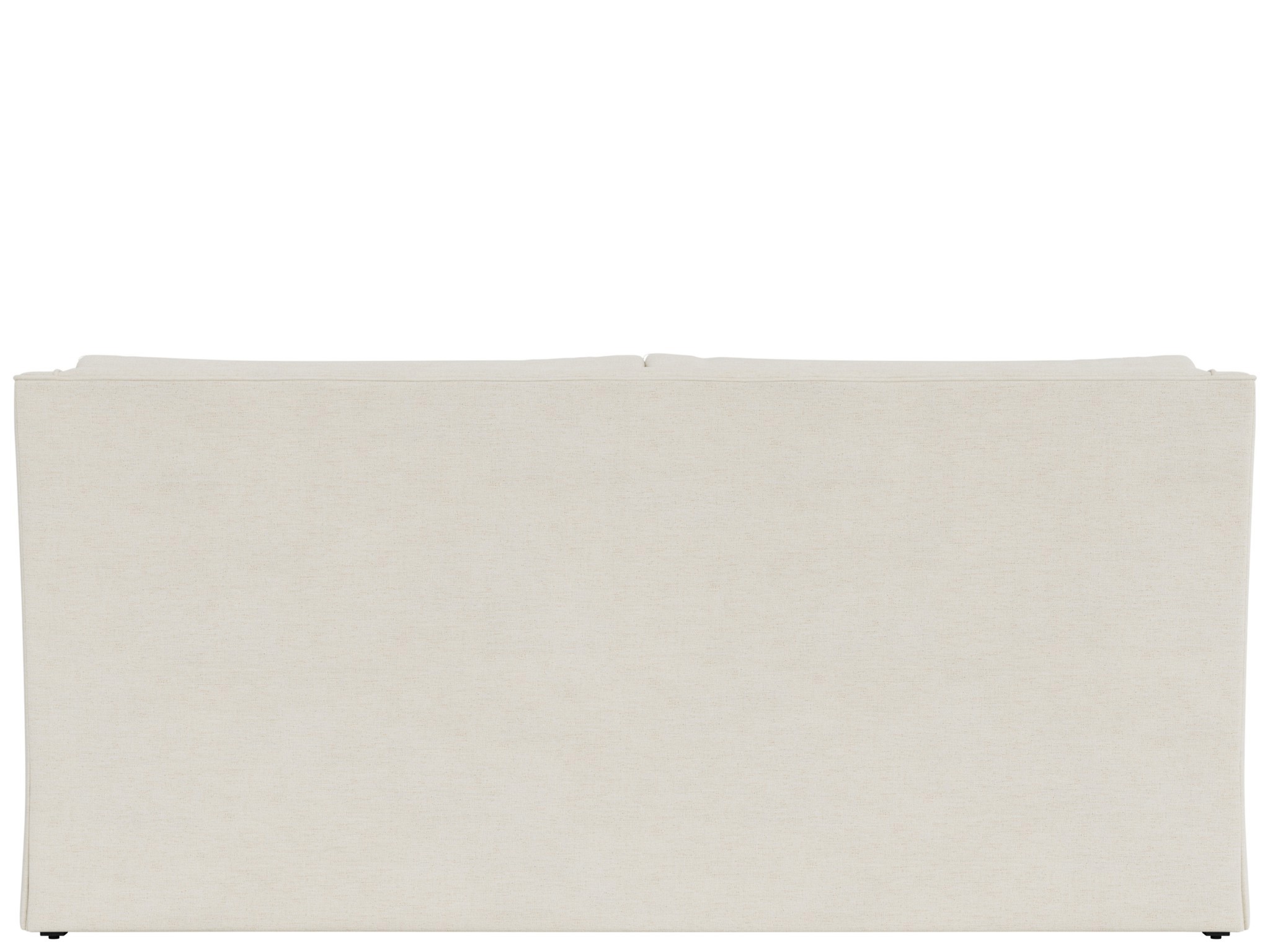 Hudson Skirted Sofa 80 - Special Order - Silo with a white background