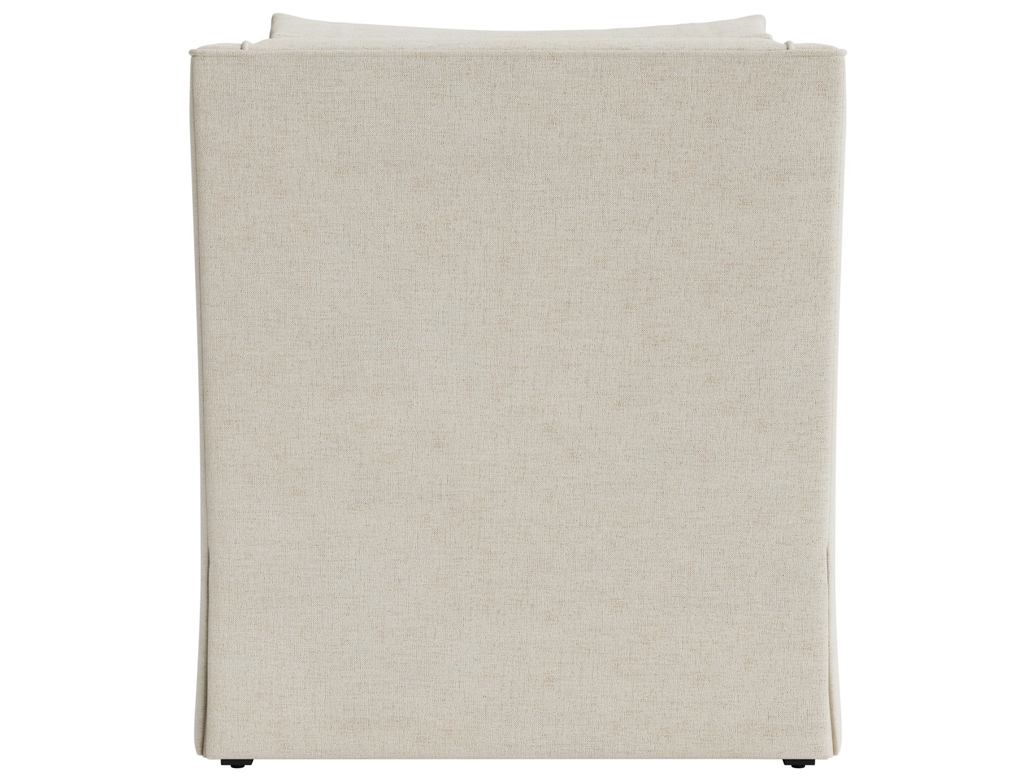 Hudson Skirted Petite Recliner - Special Order - Silo with a white background
