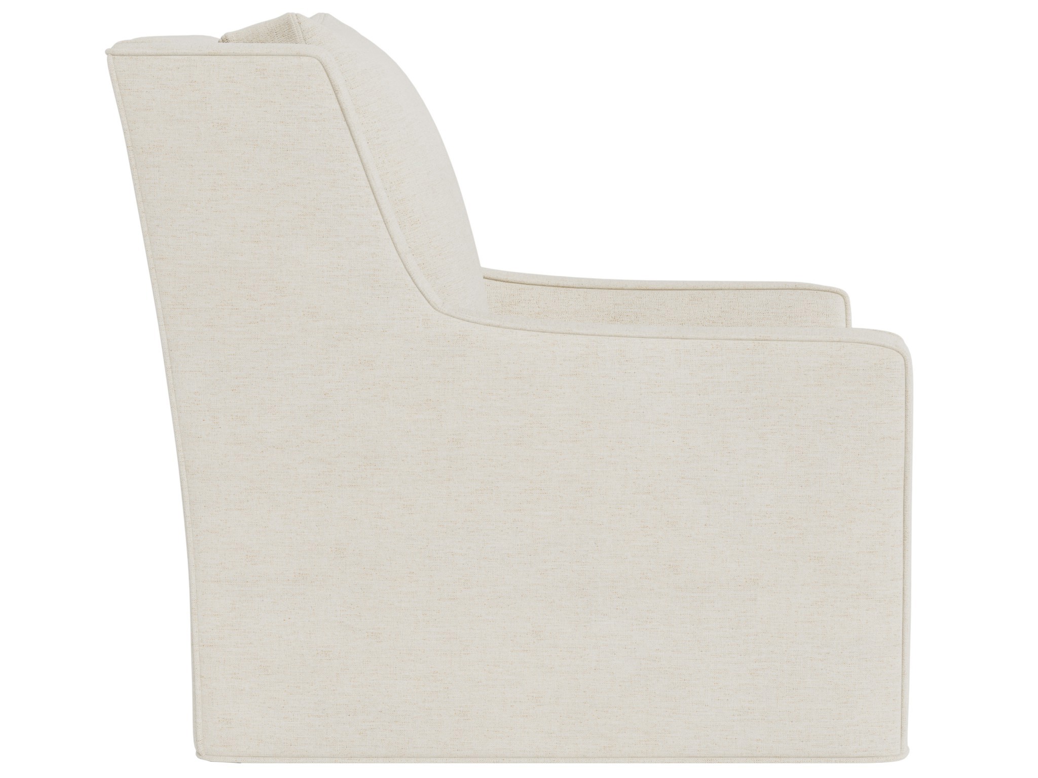 Hudson Petite Swivel Glider - Special Order - Silo with a white background