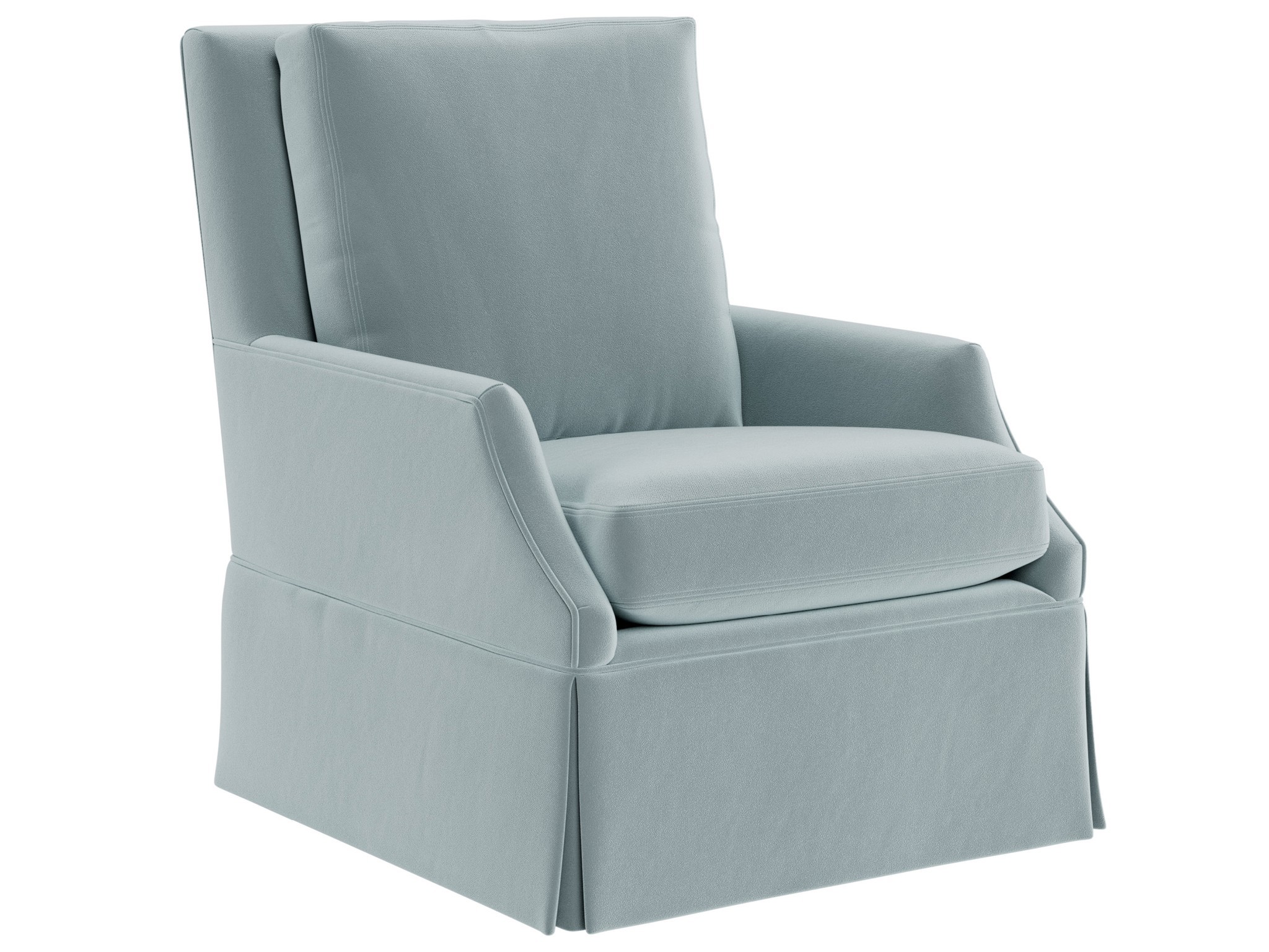 Jocelyn Swivel Glider - Silo with a white background
