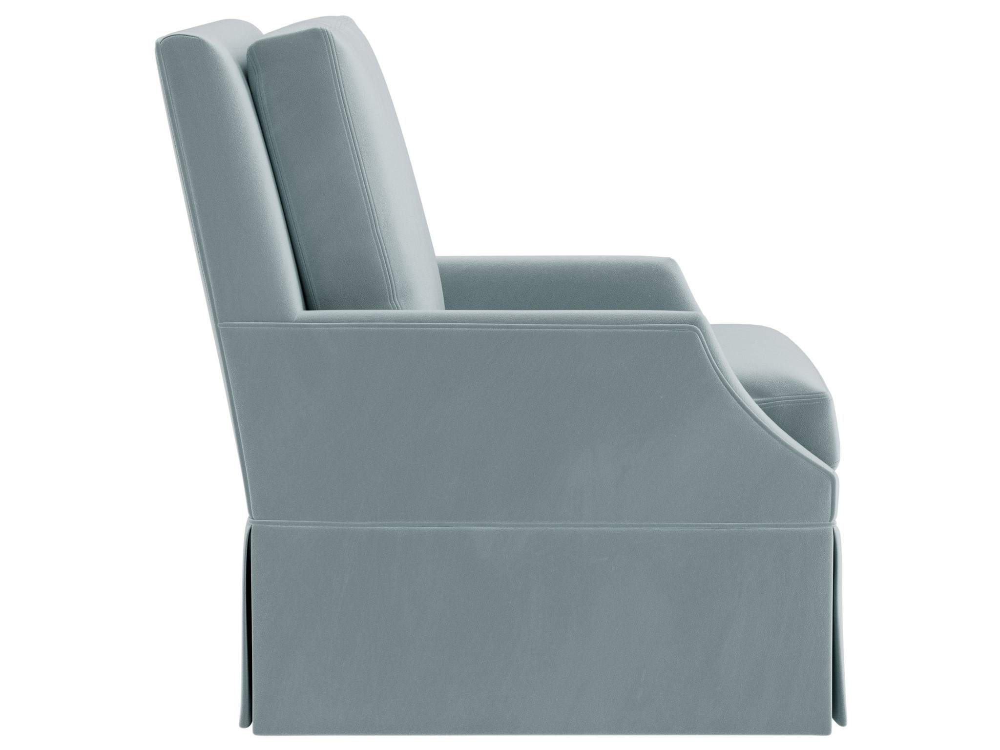 Jocelyn Swivel Glider - Silo with a white background