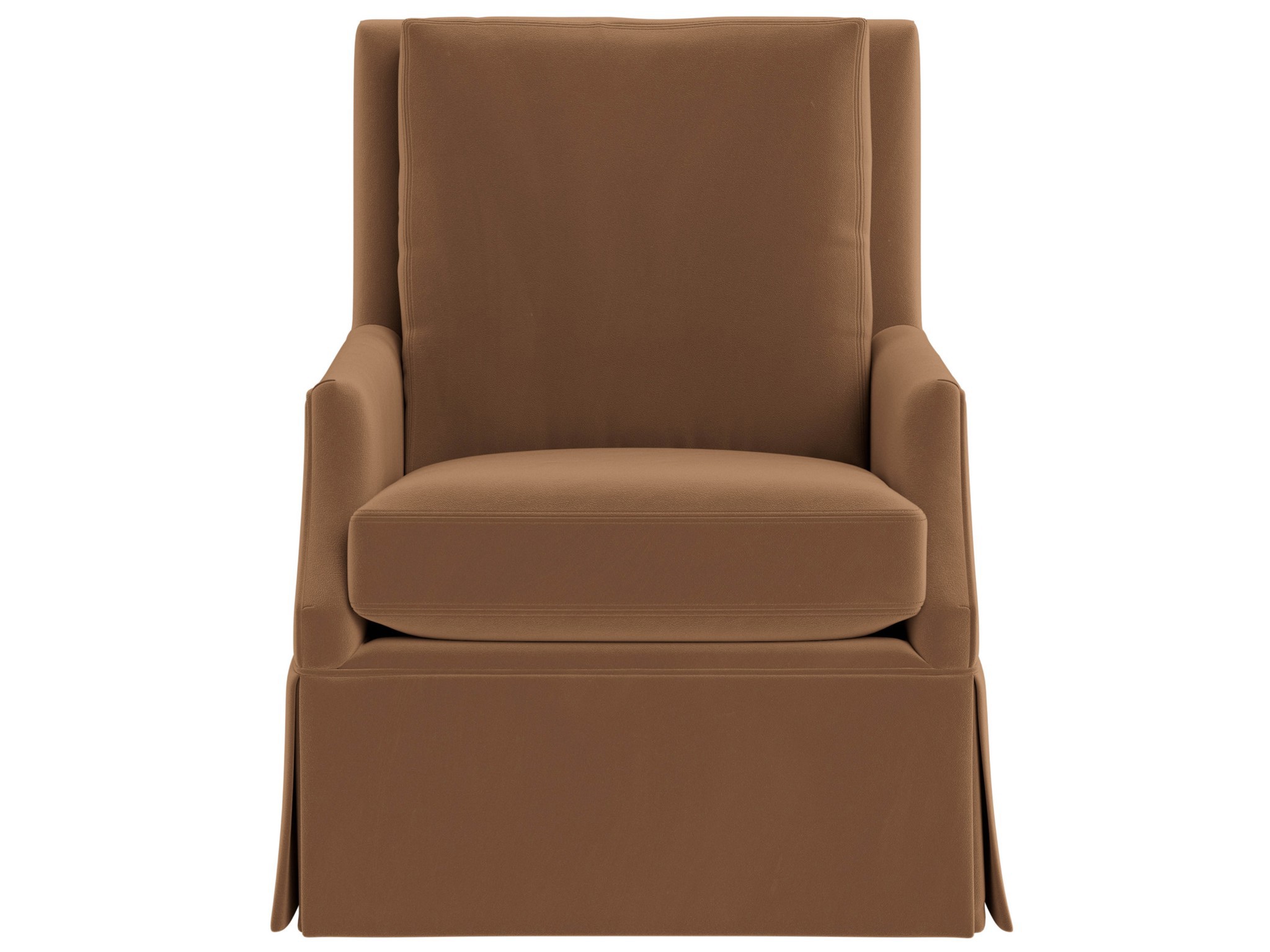 Jocelyn Swivel Glider Chair - Silo with a white background