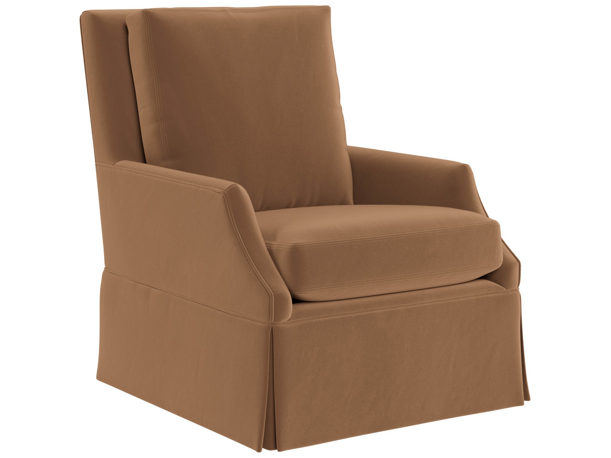 Jocelyn Swivel Glider Chair - Silo with a white background