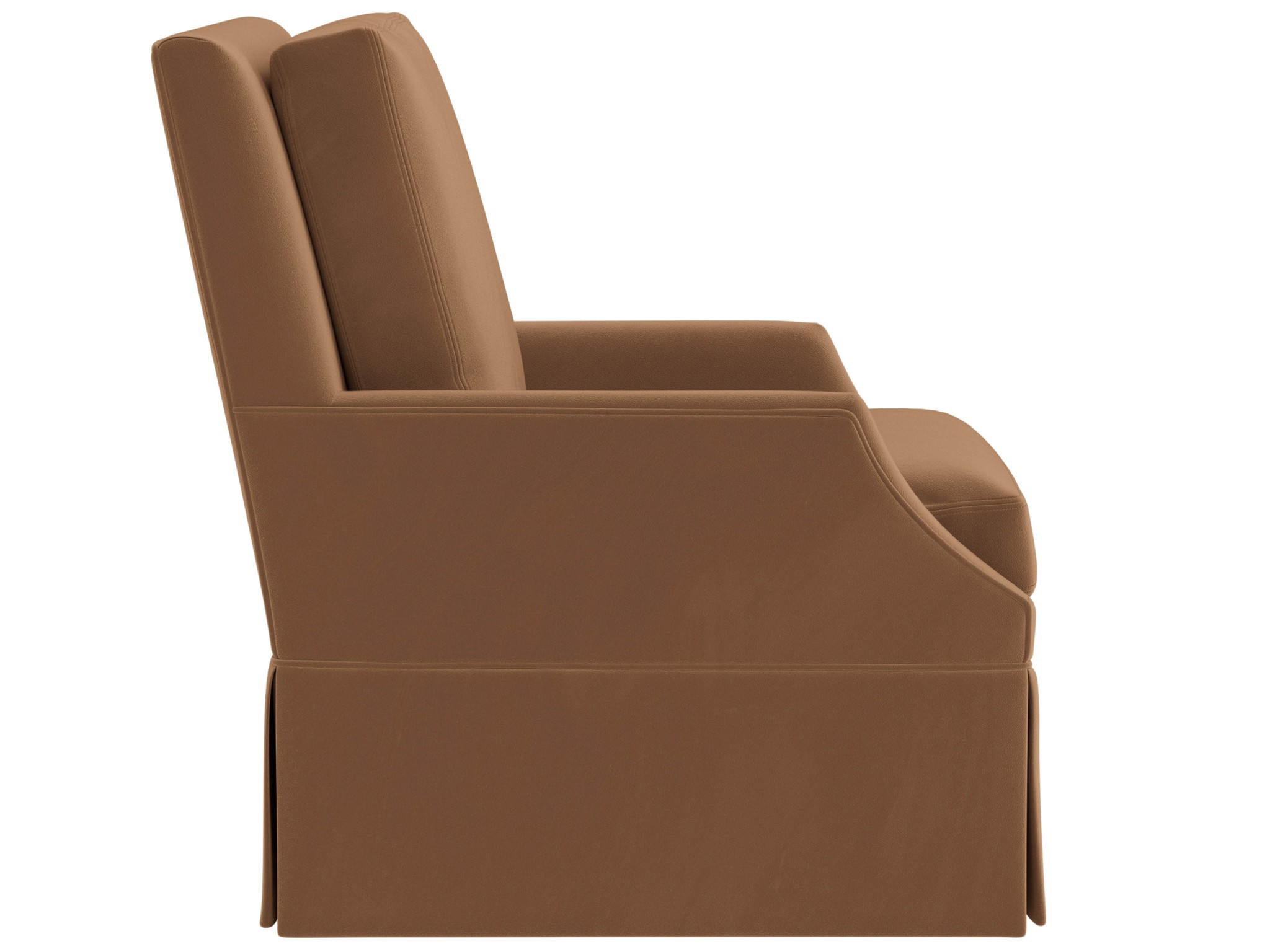 Jocelyn Swivel Glider Chair - Silo with a white background