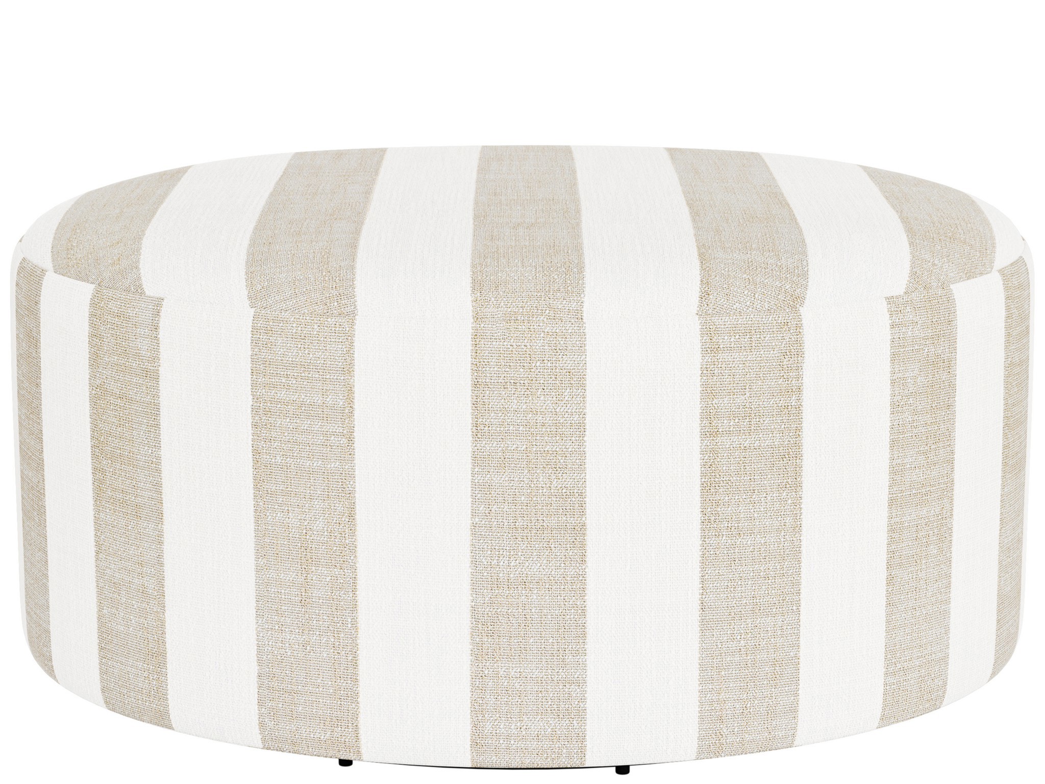 Pi Outdoor Ottoman 36 - Special Order - Silo with a white background