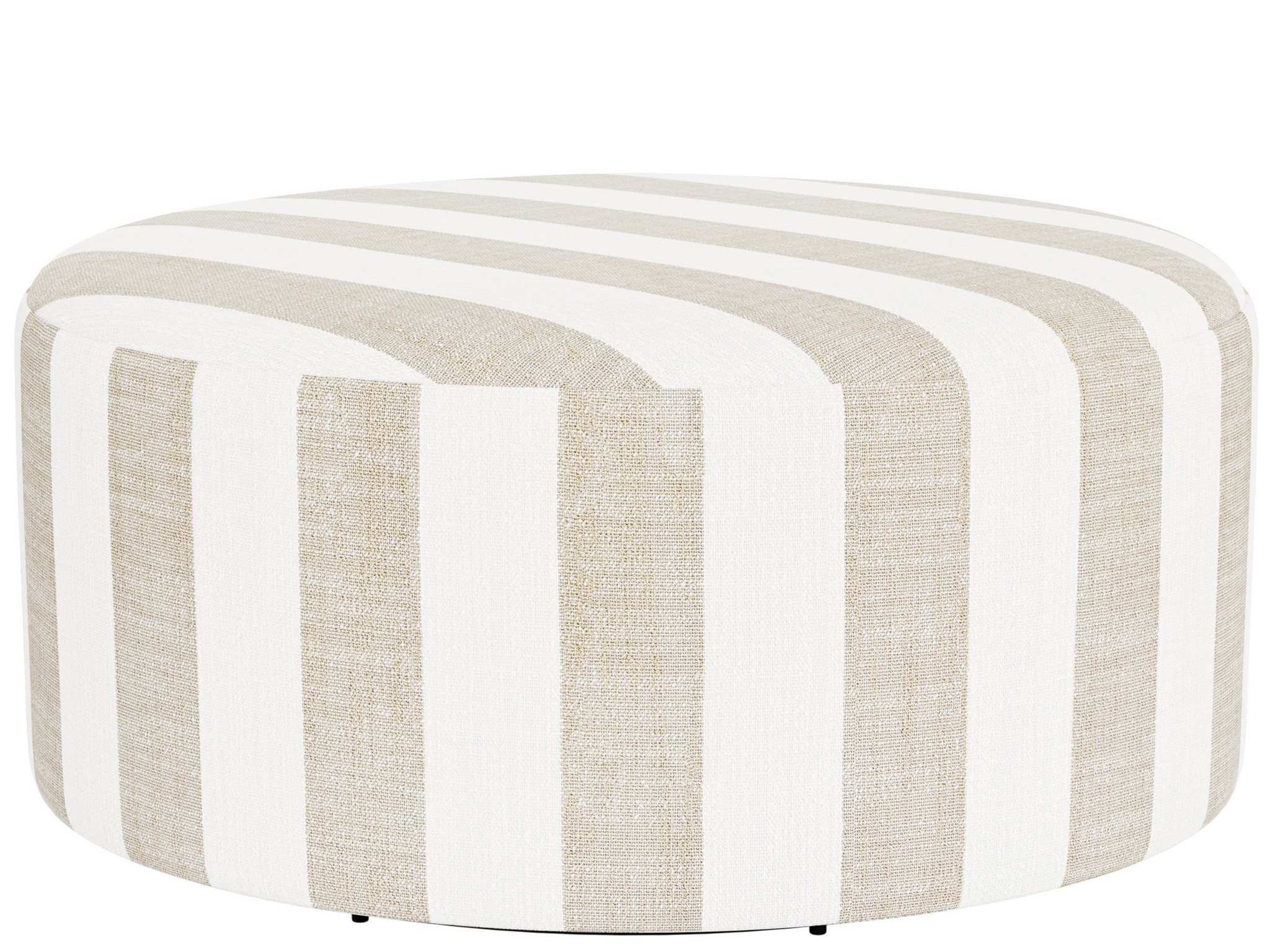 Pi Outdoor Ottoman 36 - Special Order - Silo with a white background