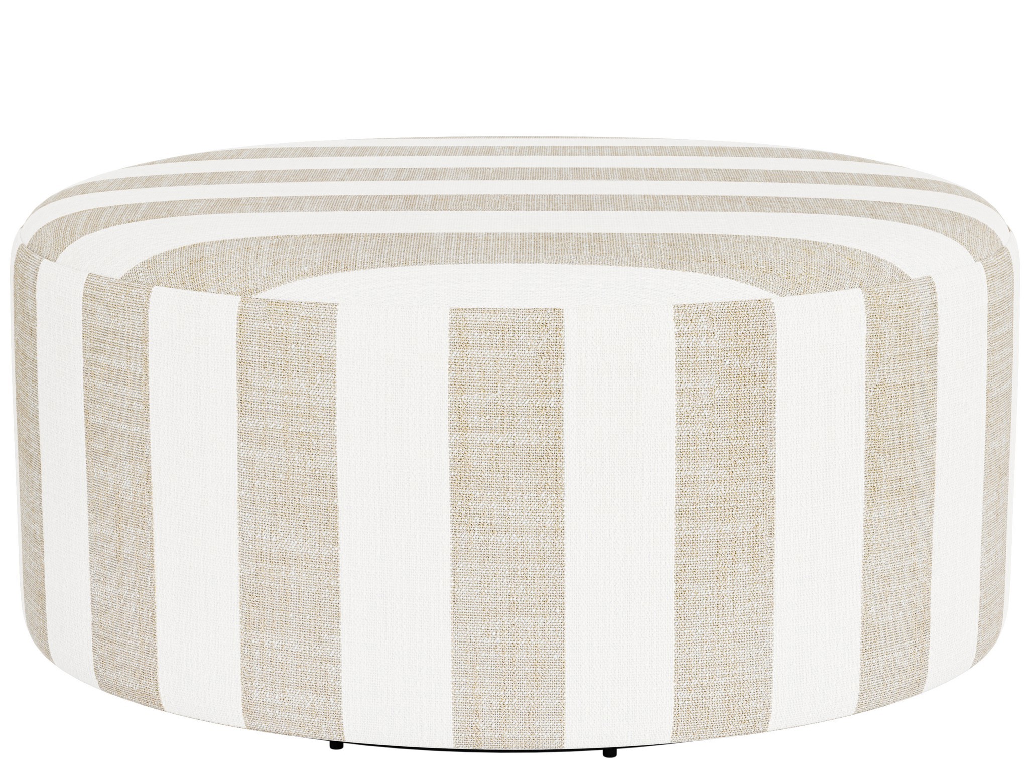 Pi Outdoor Ottoman 36 - Special Order - Silo with a white background
