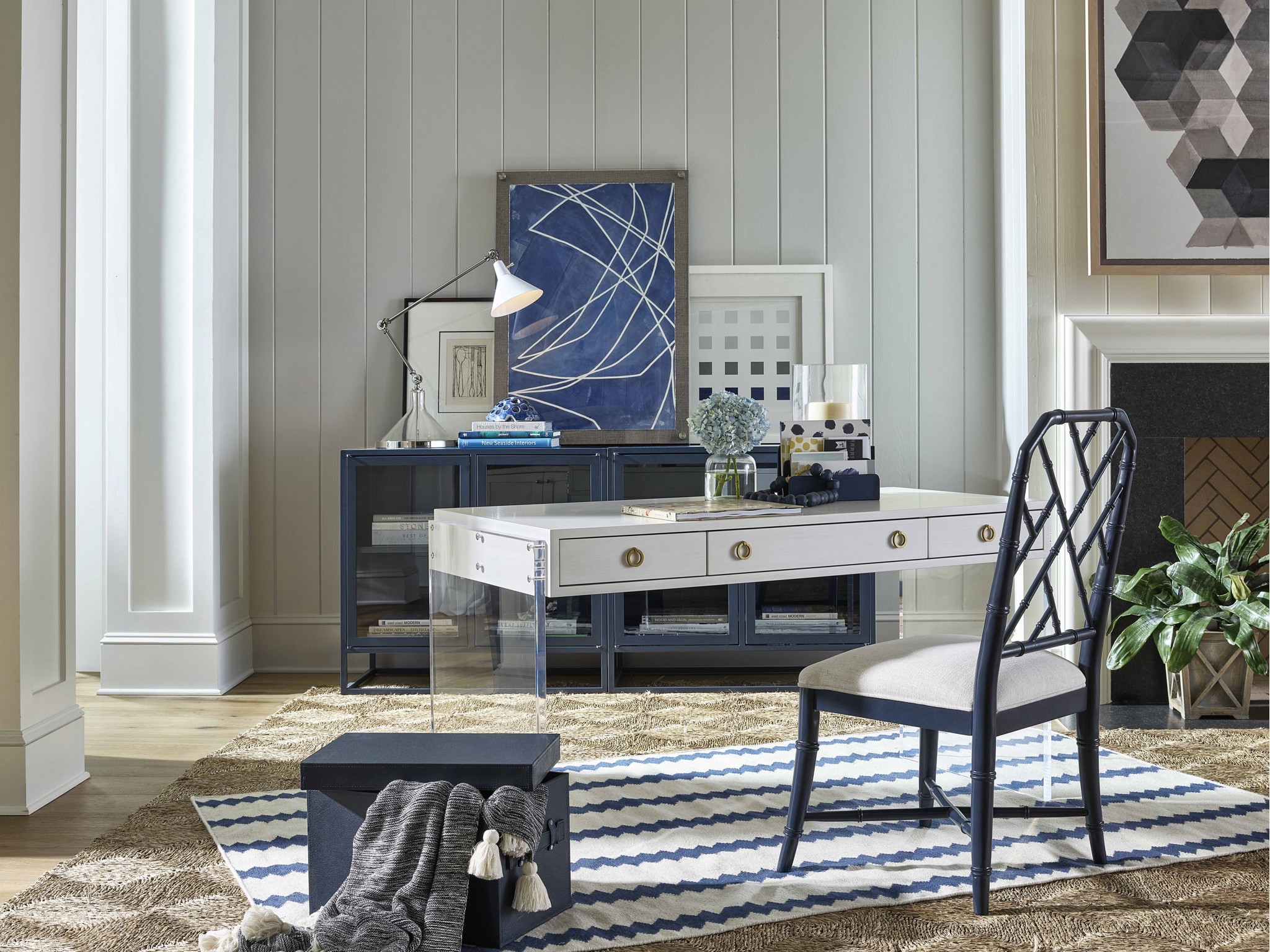 Hanalei Bay Side Chair - Multiple item room scene
