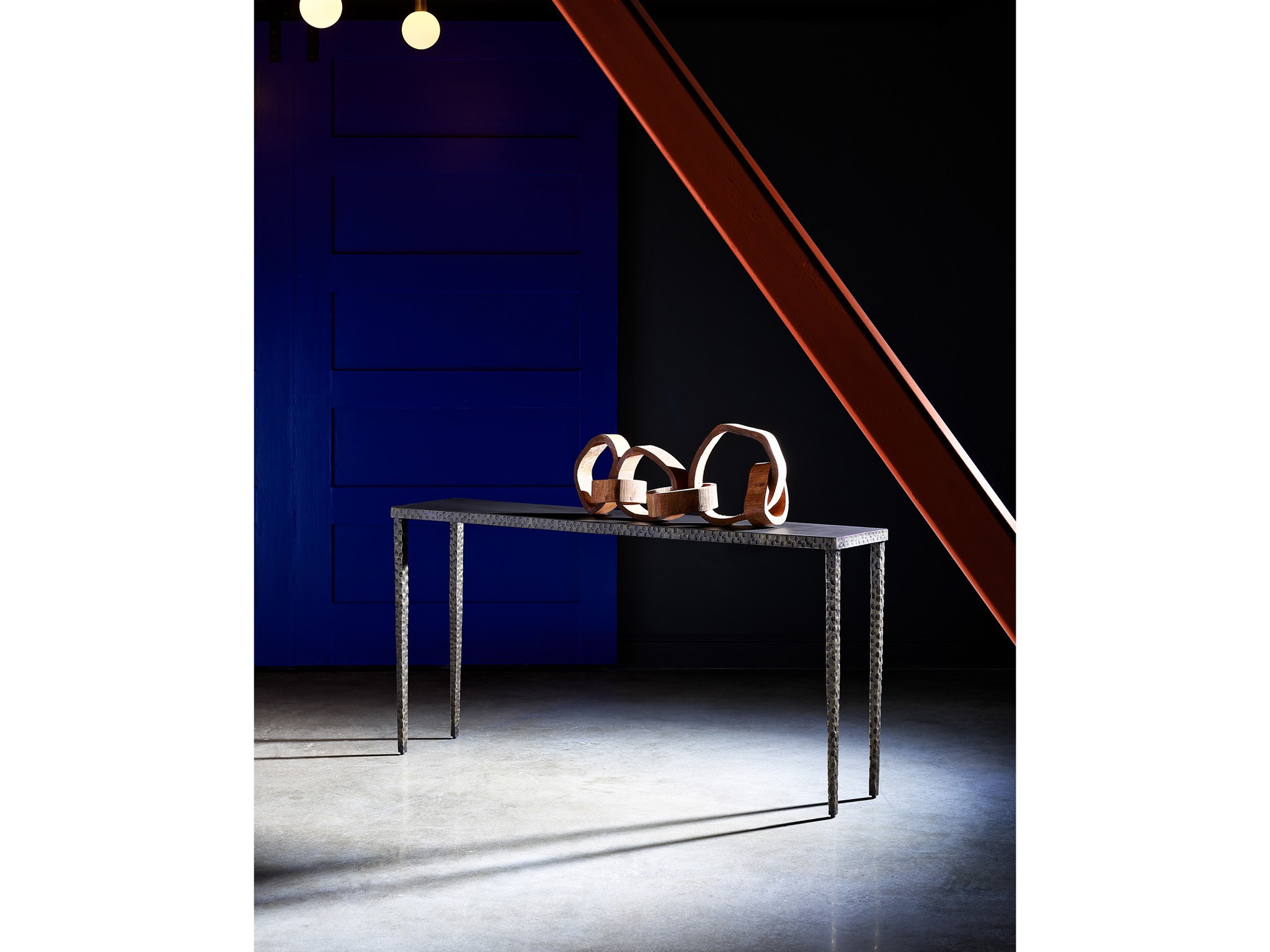 Minimalist Console Table - Multiple item room scene