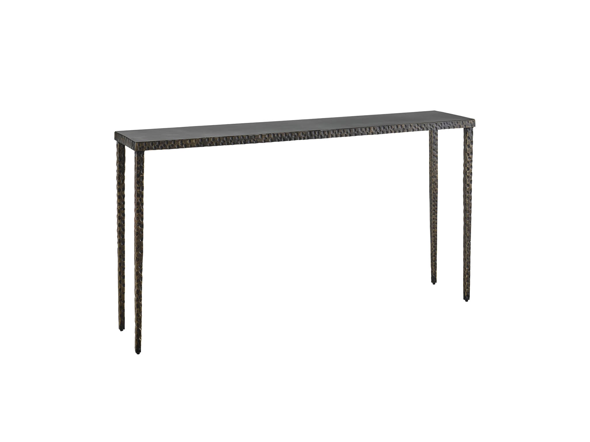 Minimalist Console Table - Silo with a white background