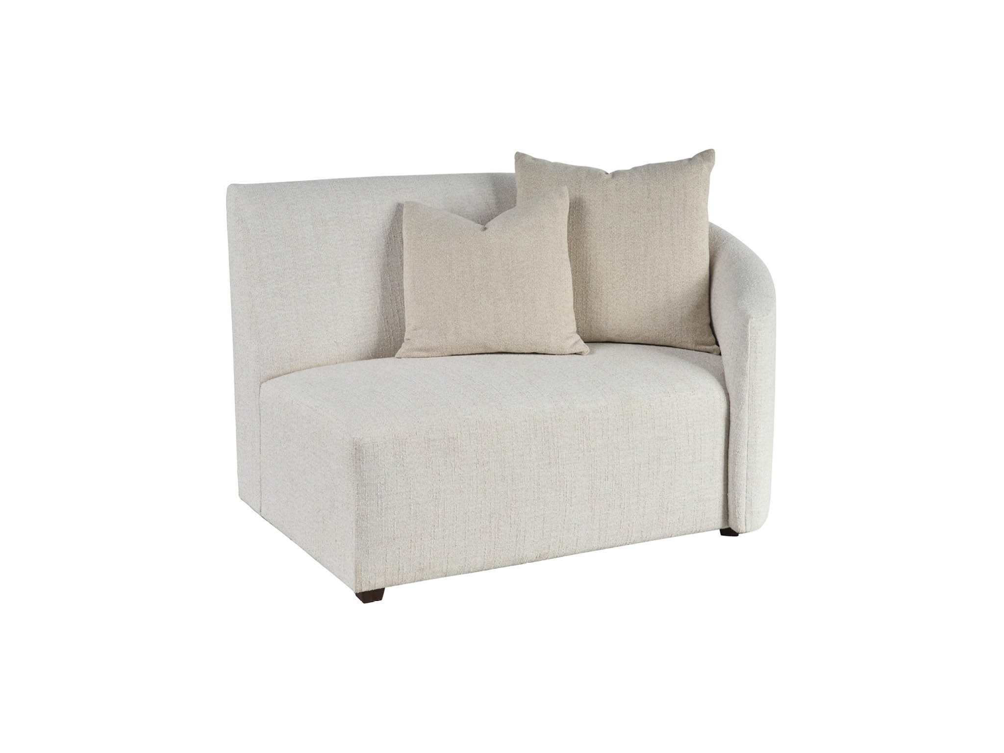 Serenity Loveseat RAF - Special Order - Silo with a white background