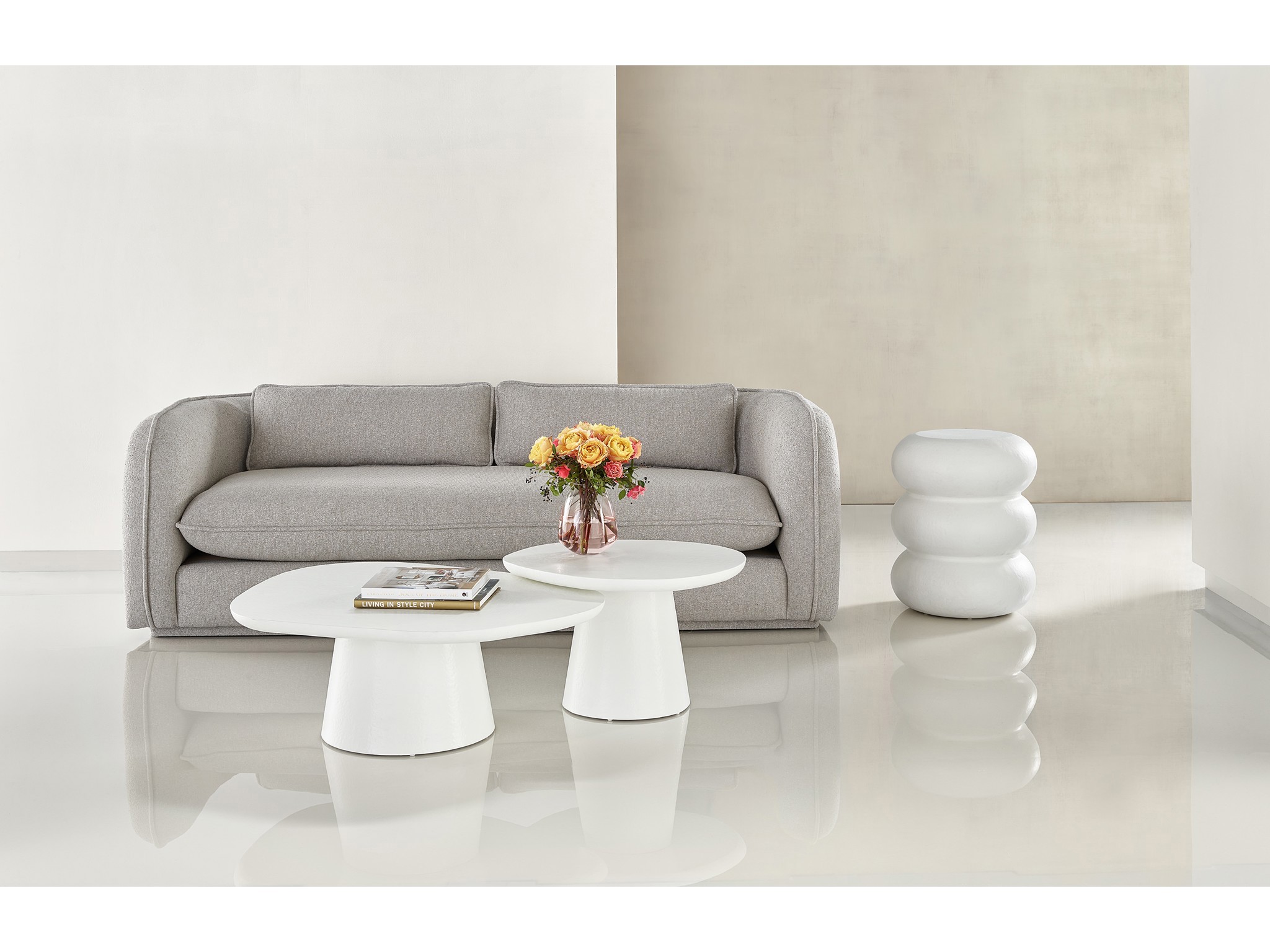 Enlightenment Side Table - Multiple item room scene