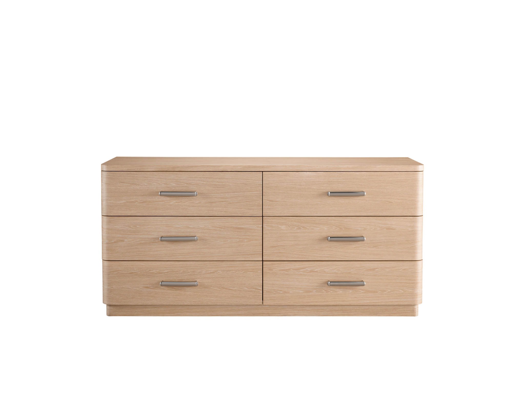 Nomad Six Drawer Dresser - Silo with a white background