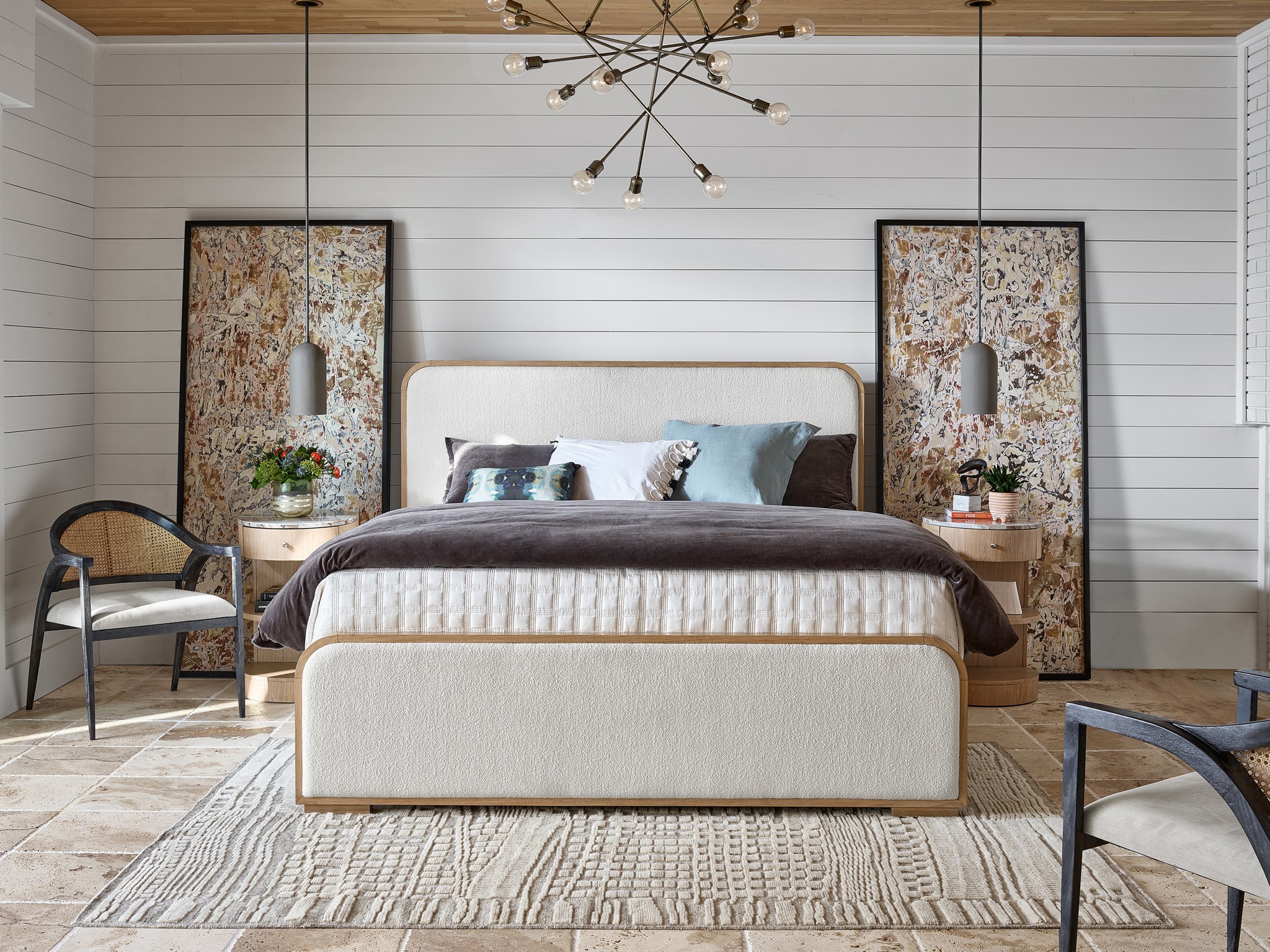 Nomad Bed King - Multiple item room scene