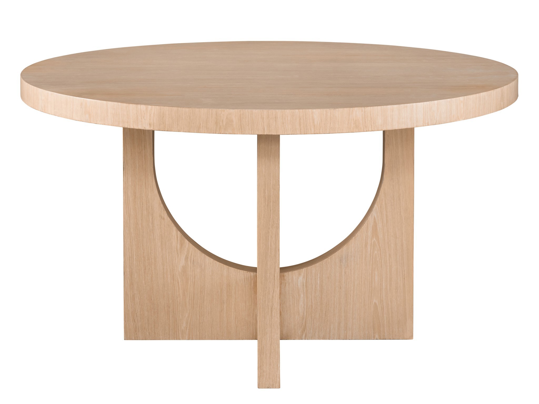 Callon Round Dining Table - Silo with a white background