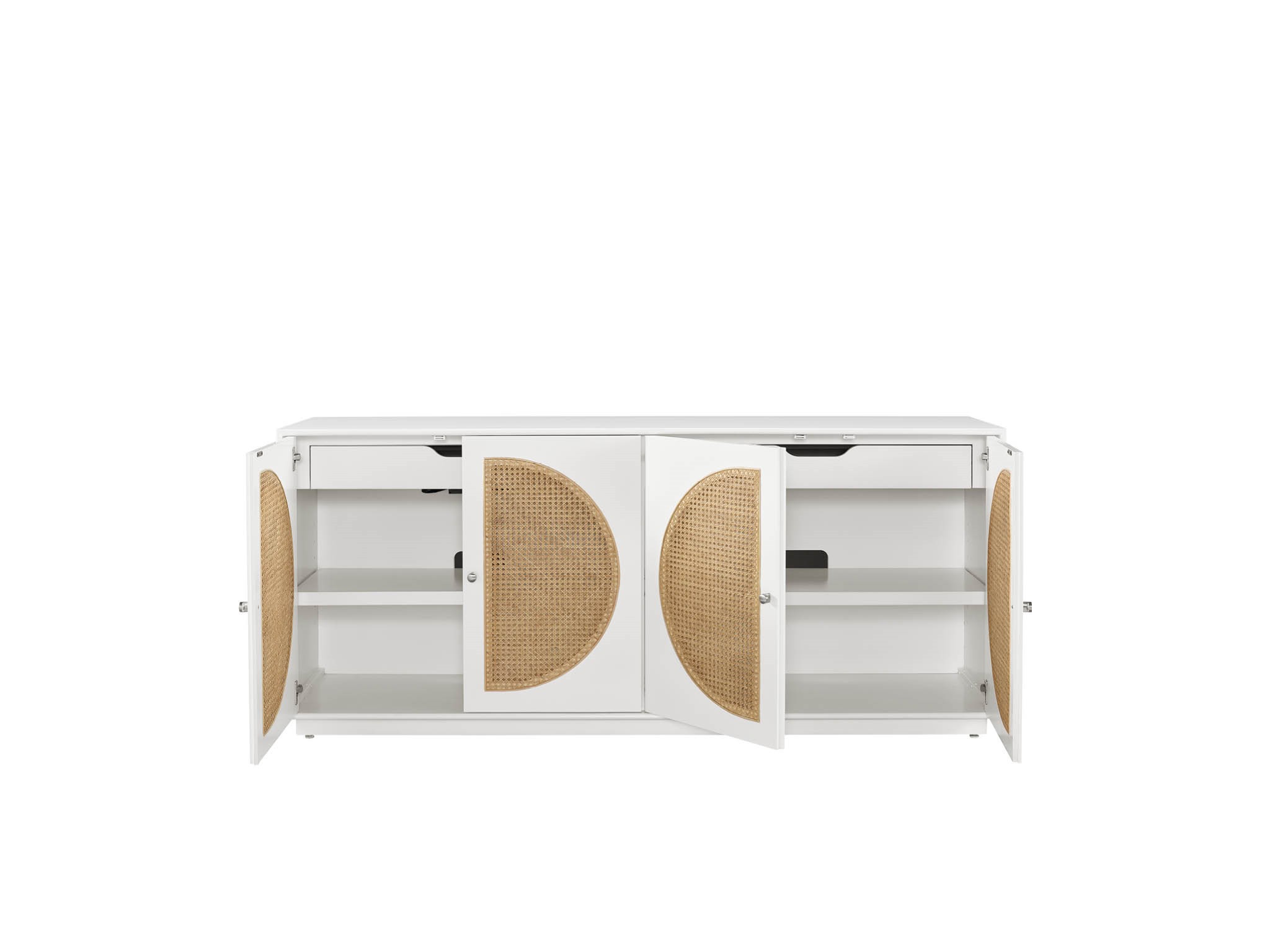 Nomad Credenza - Silo with a white background