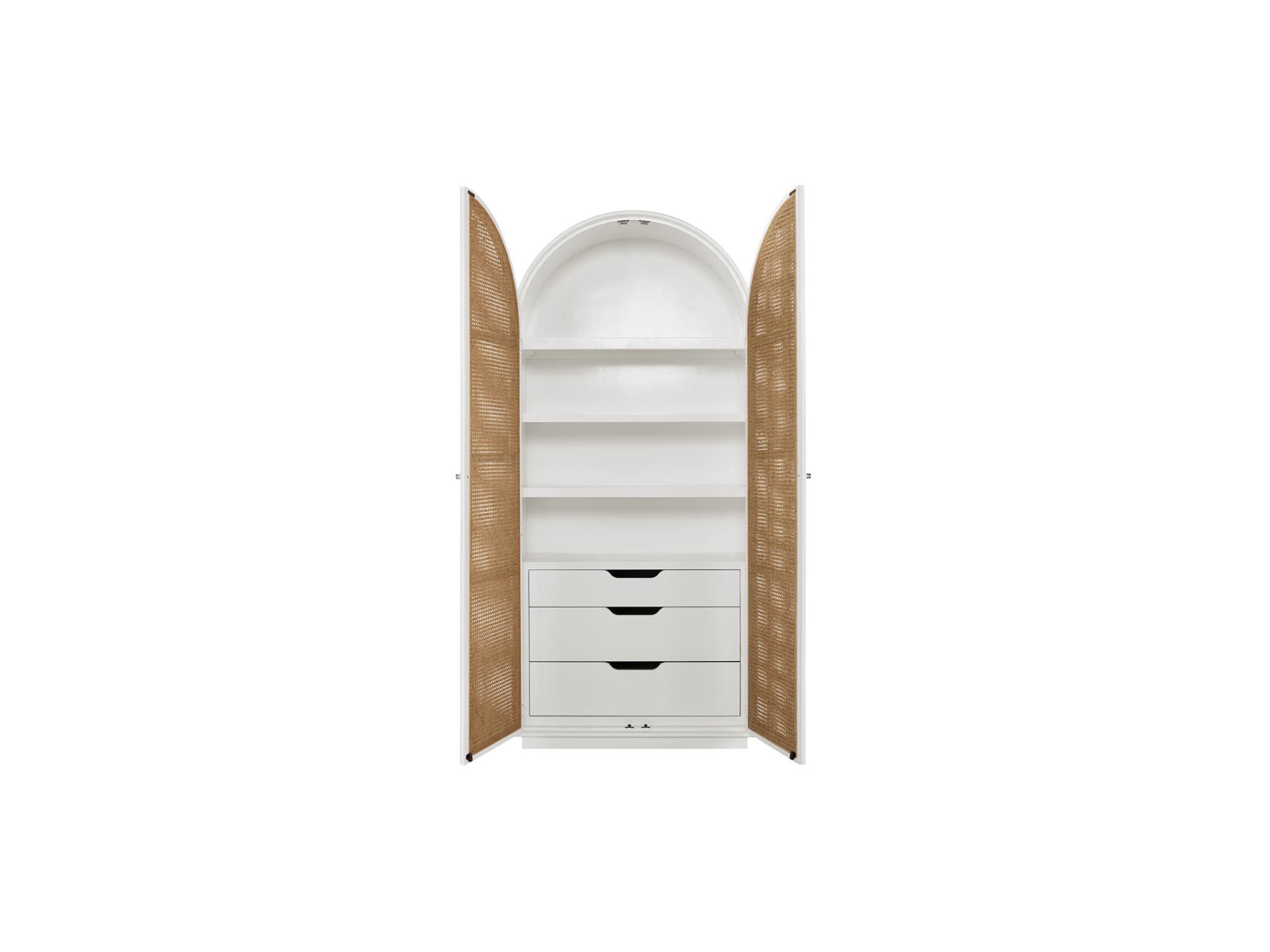 Golden Hour Utility Cabinet - Silo with a white background