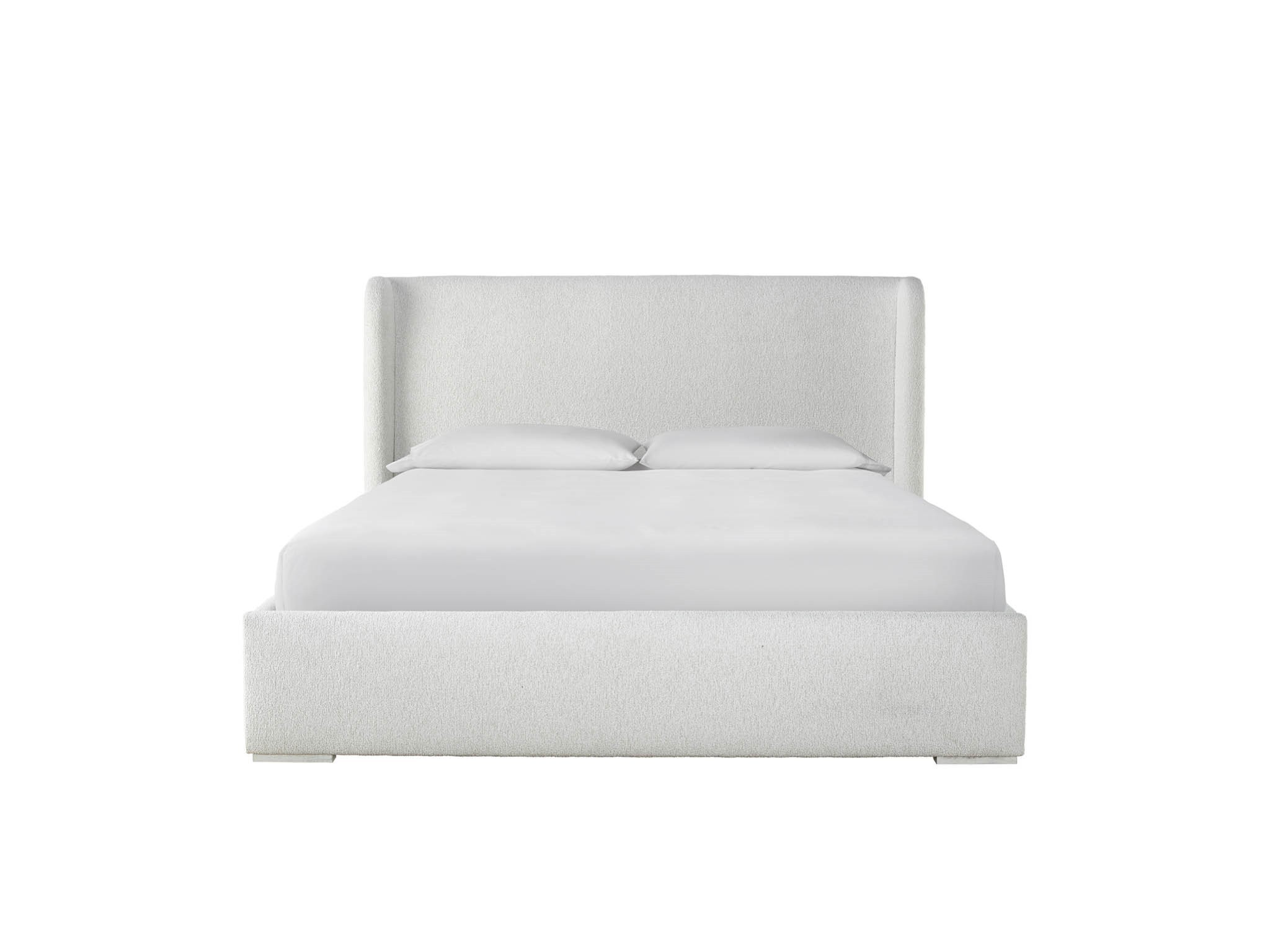 Restore Upholstered Bed Queen - Silo with a white background