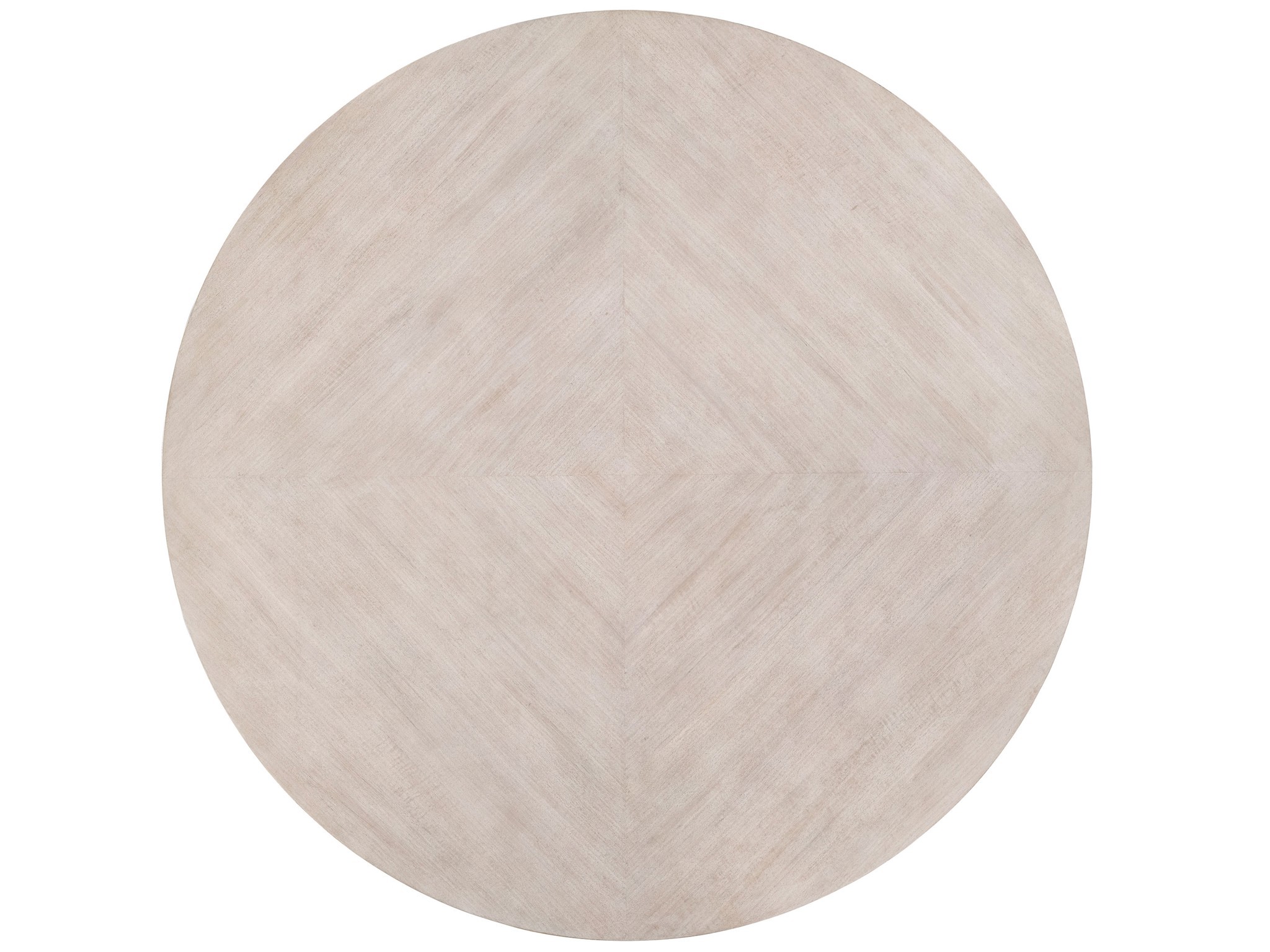 Topanga Round Dining Table - Silo with a white background