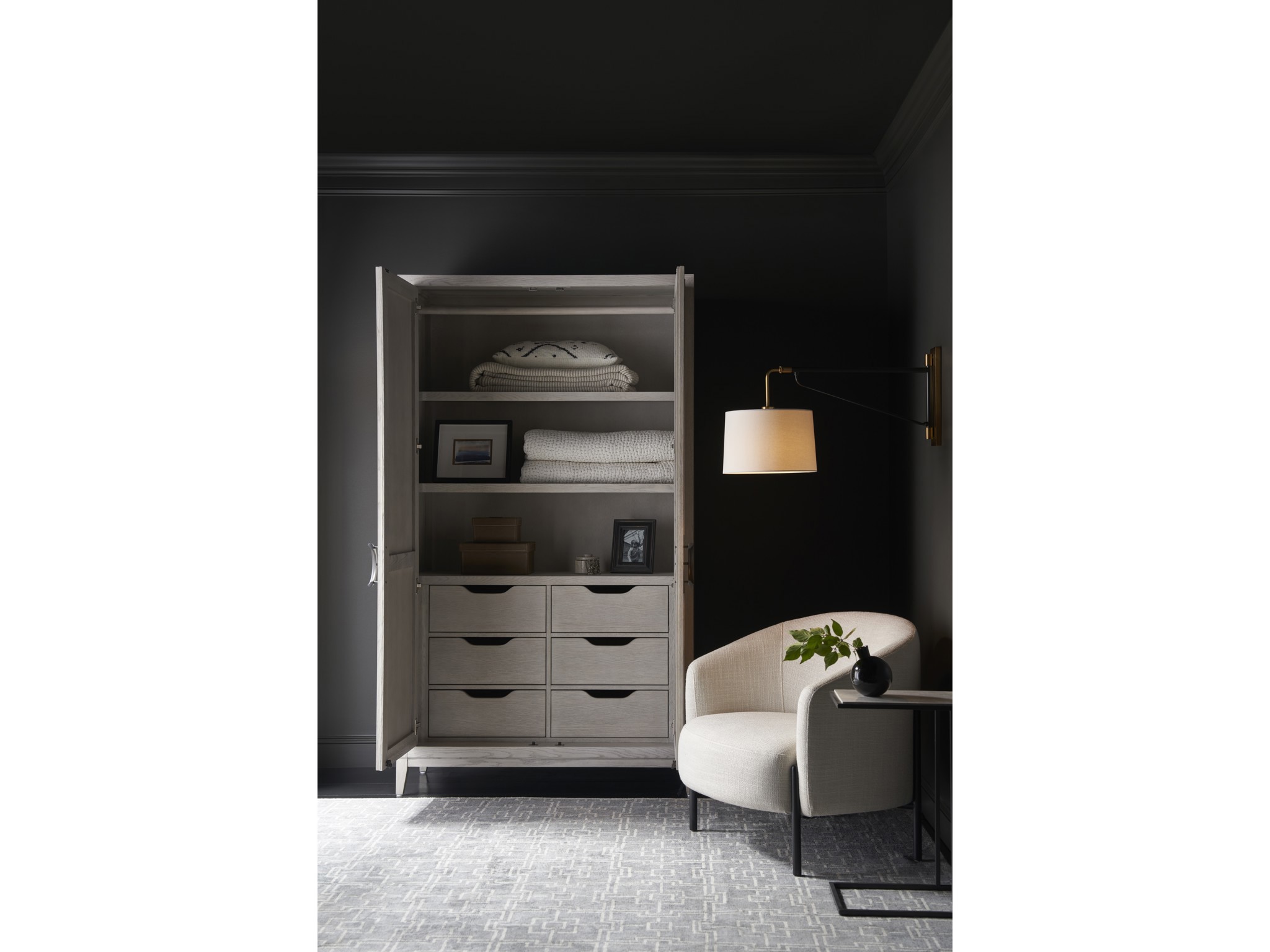 Coalesce Wardrobe - Multiple item room scene