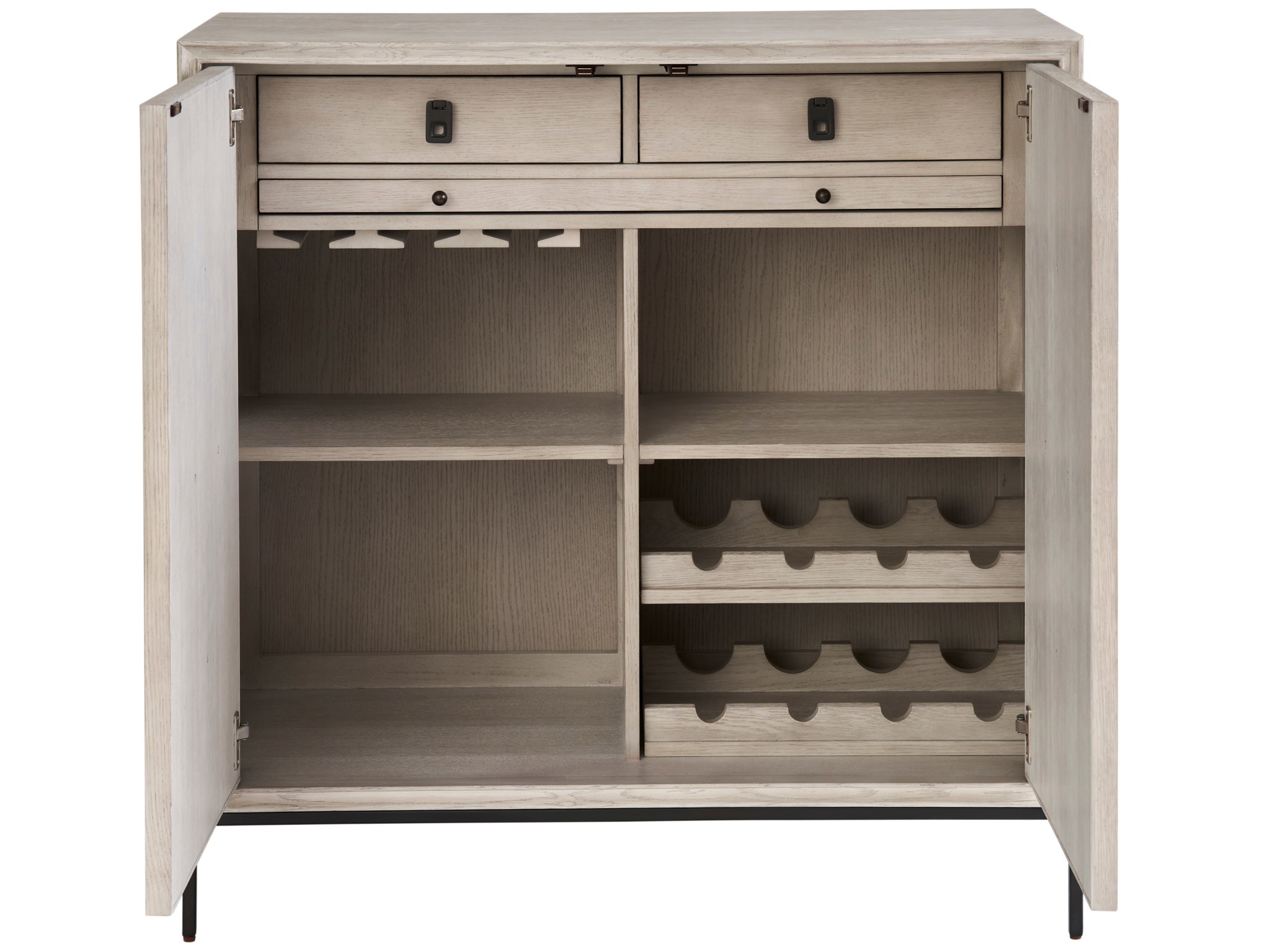 Odessa Bar Cabinet - Silo with a white background