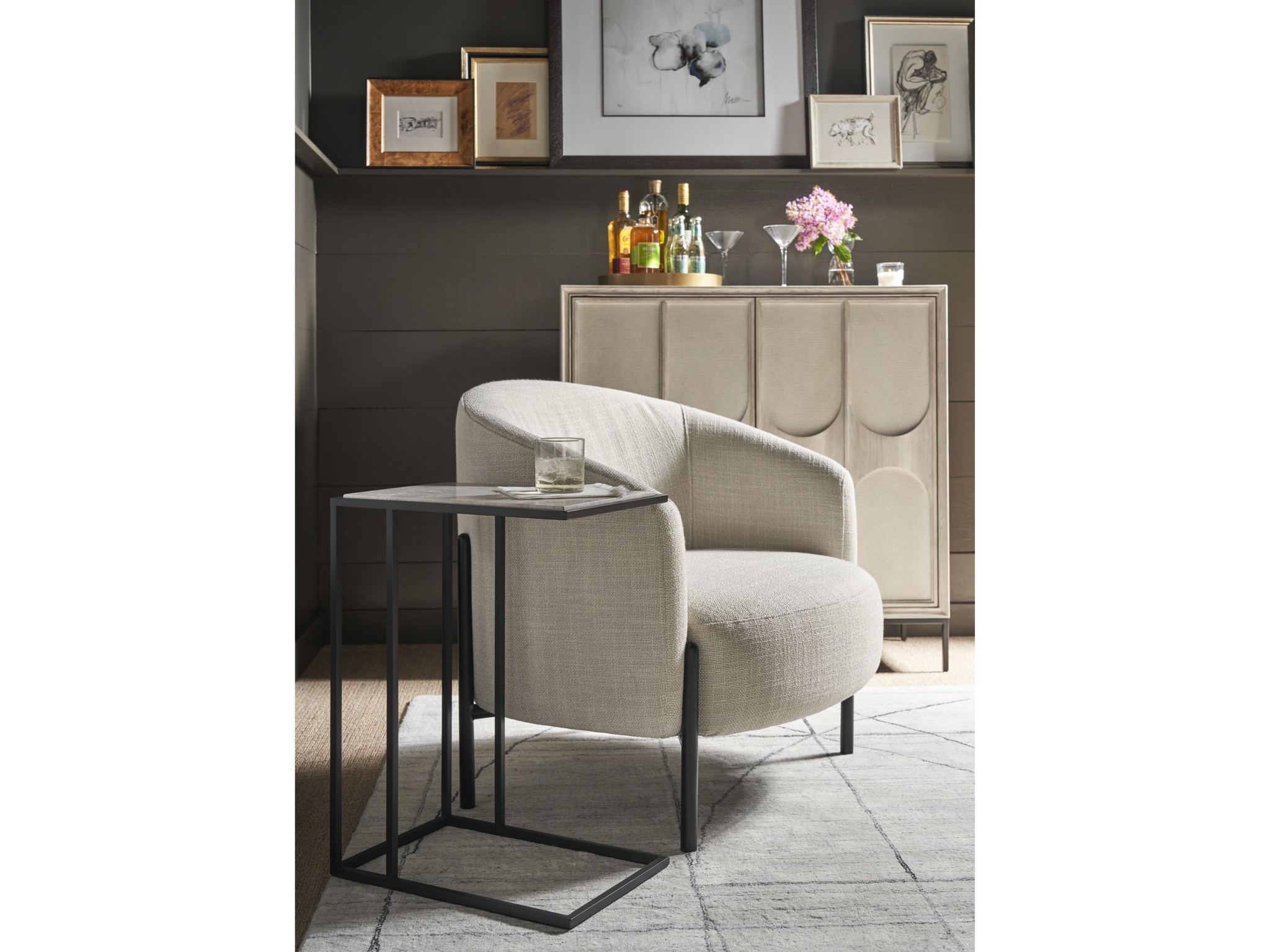 Nikolai Lounge Chair - Multiple item room scene