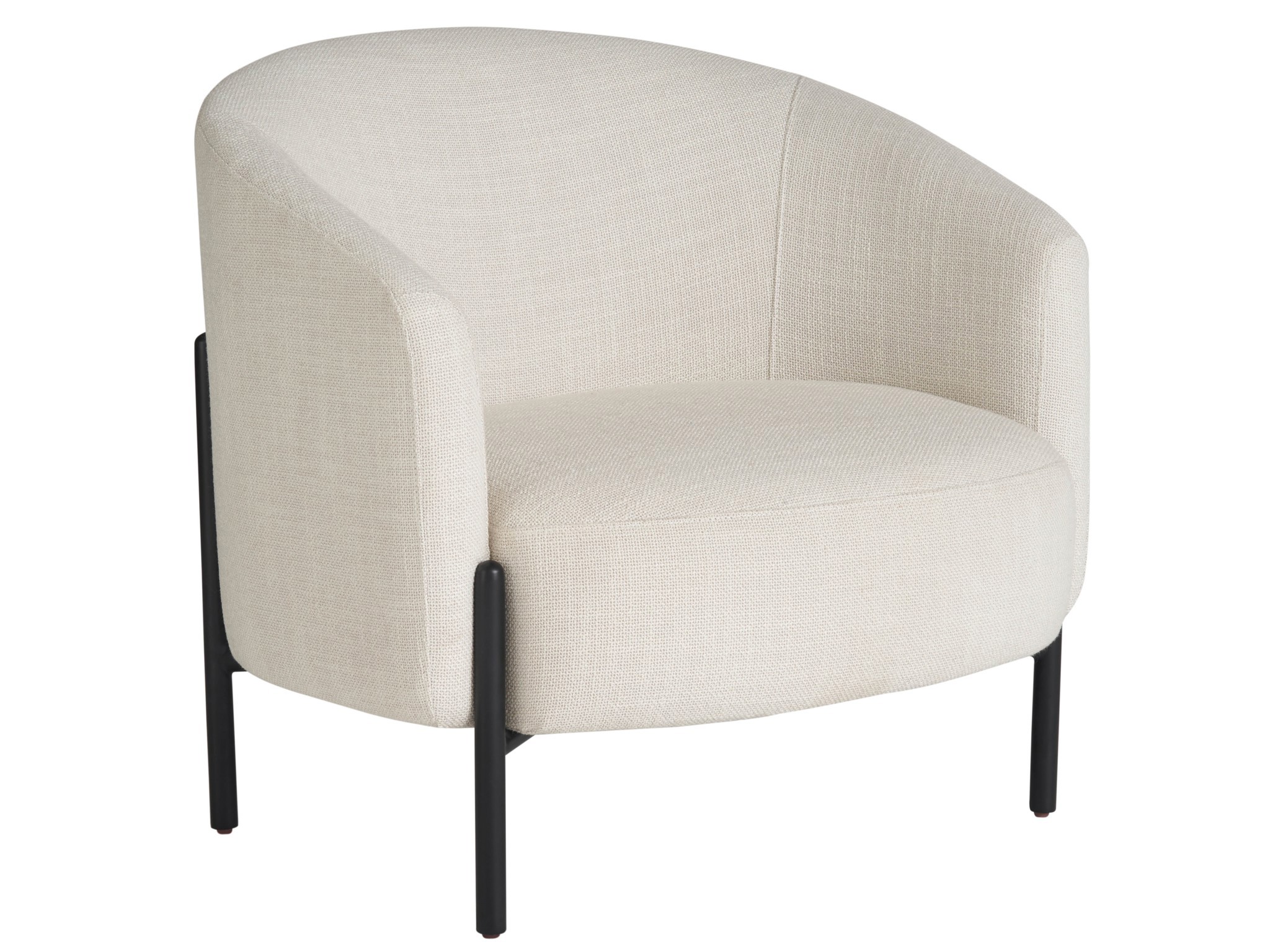 Nikolai Lounge Chair - Silo with a white background